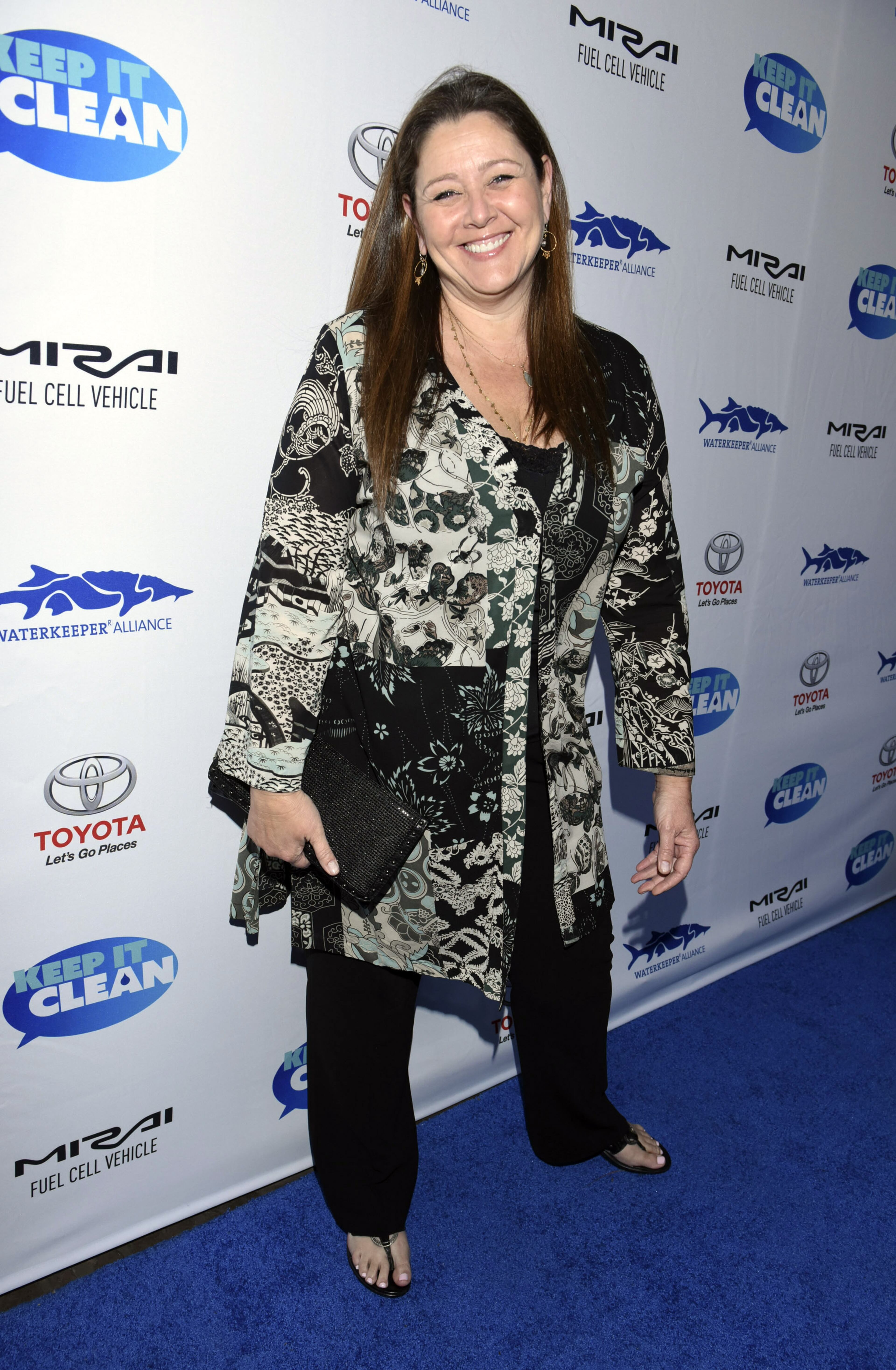 LOS ANGELES, CA - APRIL 22: Actress Camryn Manheim attends Keep It Clean To Benefit Waterkeeper Alliance Live Earth Day Comedy Benefit on April 22, 2015 in Los Angeles, California. (Photo by Vivien Killilea/Getty Images for Waterkeeper Alliance)