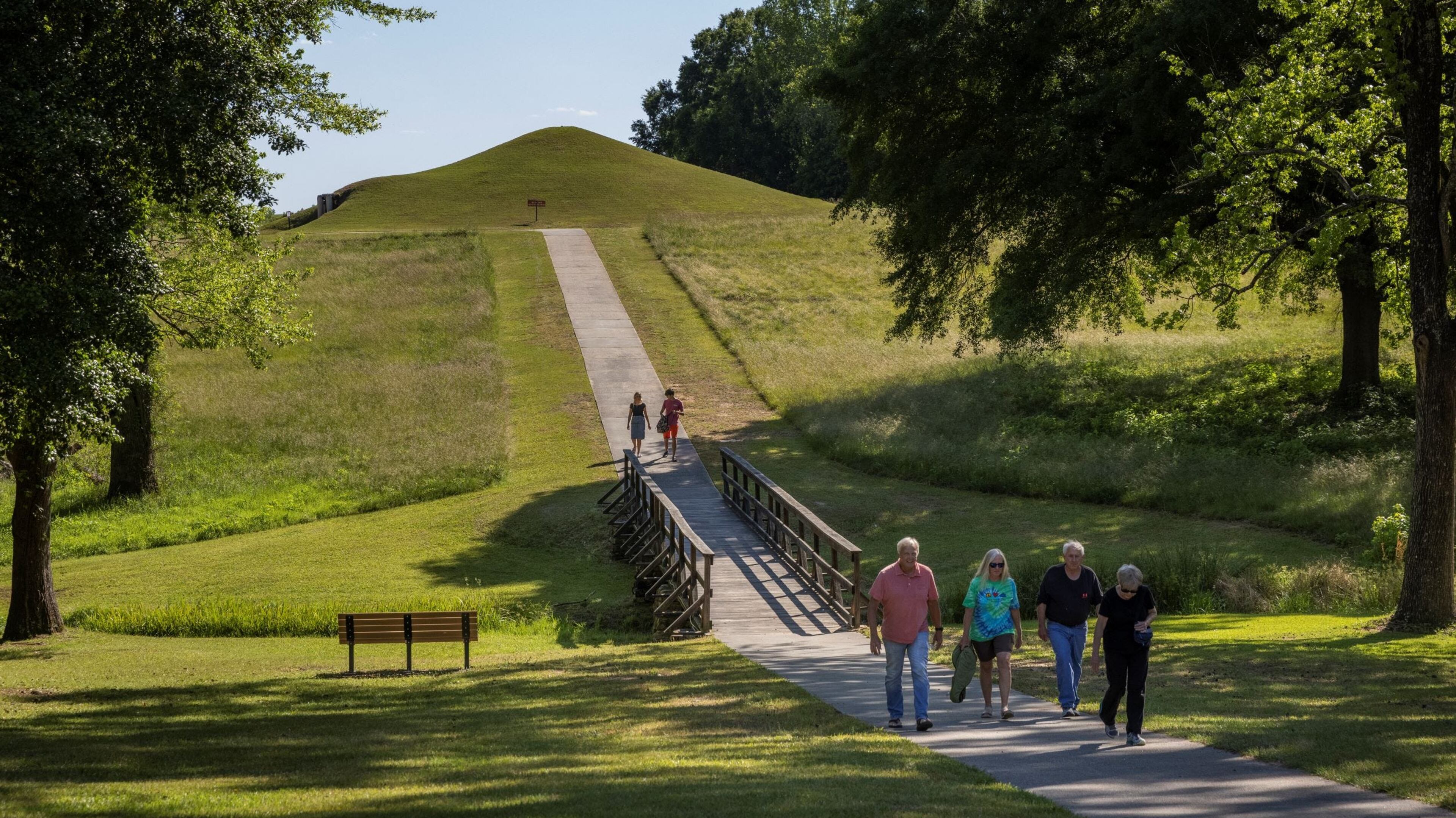 In February, an addition to the Ocmulgee Mounds National Historical Park more than doubled the size of the park and provided additional protection for some of the most significant prehistoric Indigenous mounds in North America. The addition was announced by the Muscogee (Creek) Nation, National Park Service, Ocmulgee National Park and Preserve Initiative, National Park Foundation and Open Space Institute.