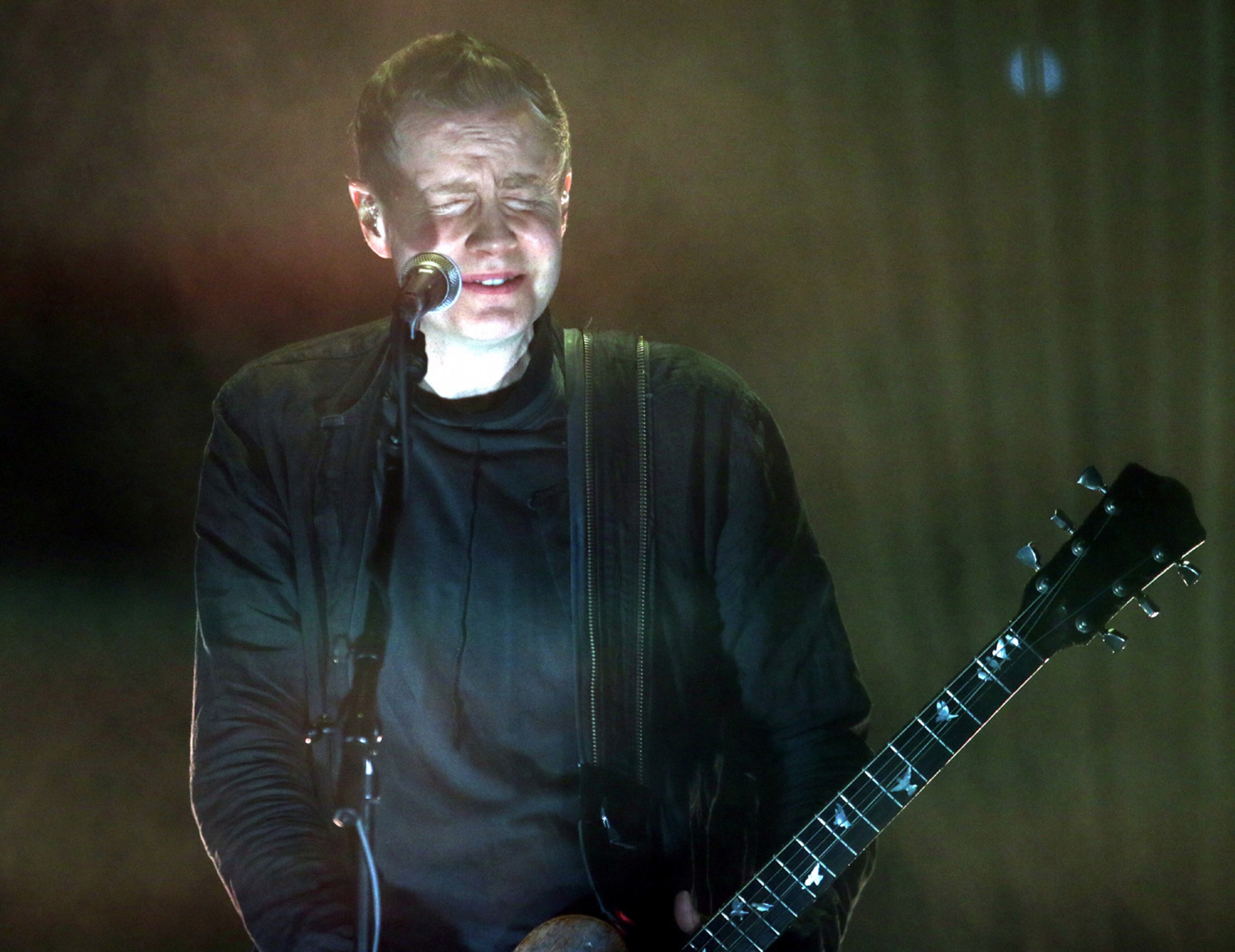 Sigur Ros entertains the crowd at Cobb Energy Performing Arts Centre on Friday, May 27, 2022, on the Icelandic band's first tour in over five years. (Photo: Robb Cohen for The Atlanta Journal-Constitution)