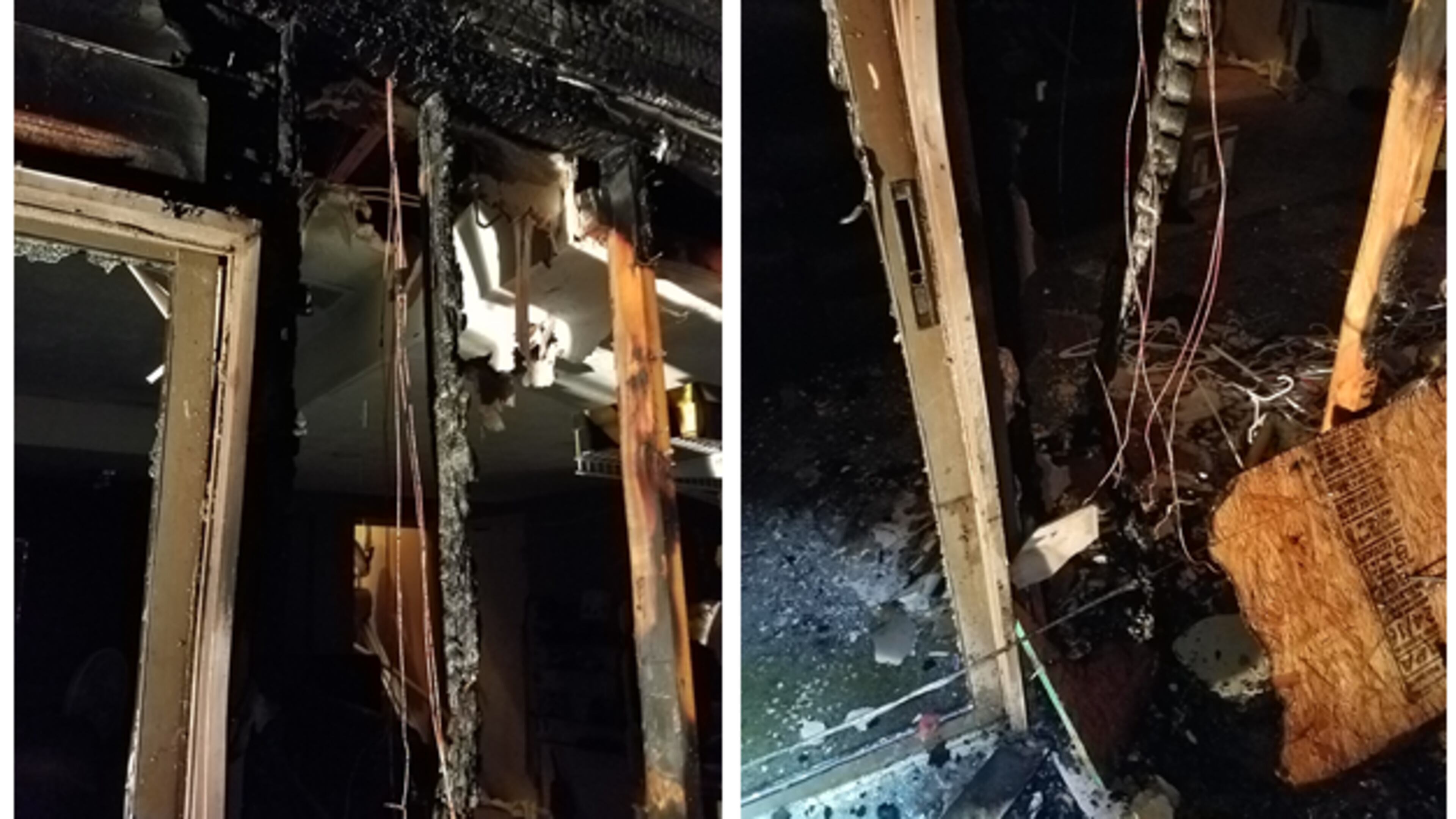 Fire damaged a Loganville home in a Thursday fire, but the occupants escaped after a smoke alarm previously installed by Gwinnett County Fire and Emergency Services went off.