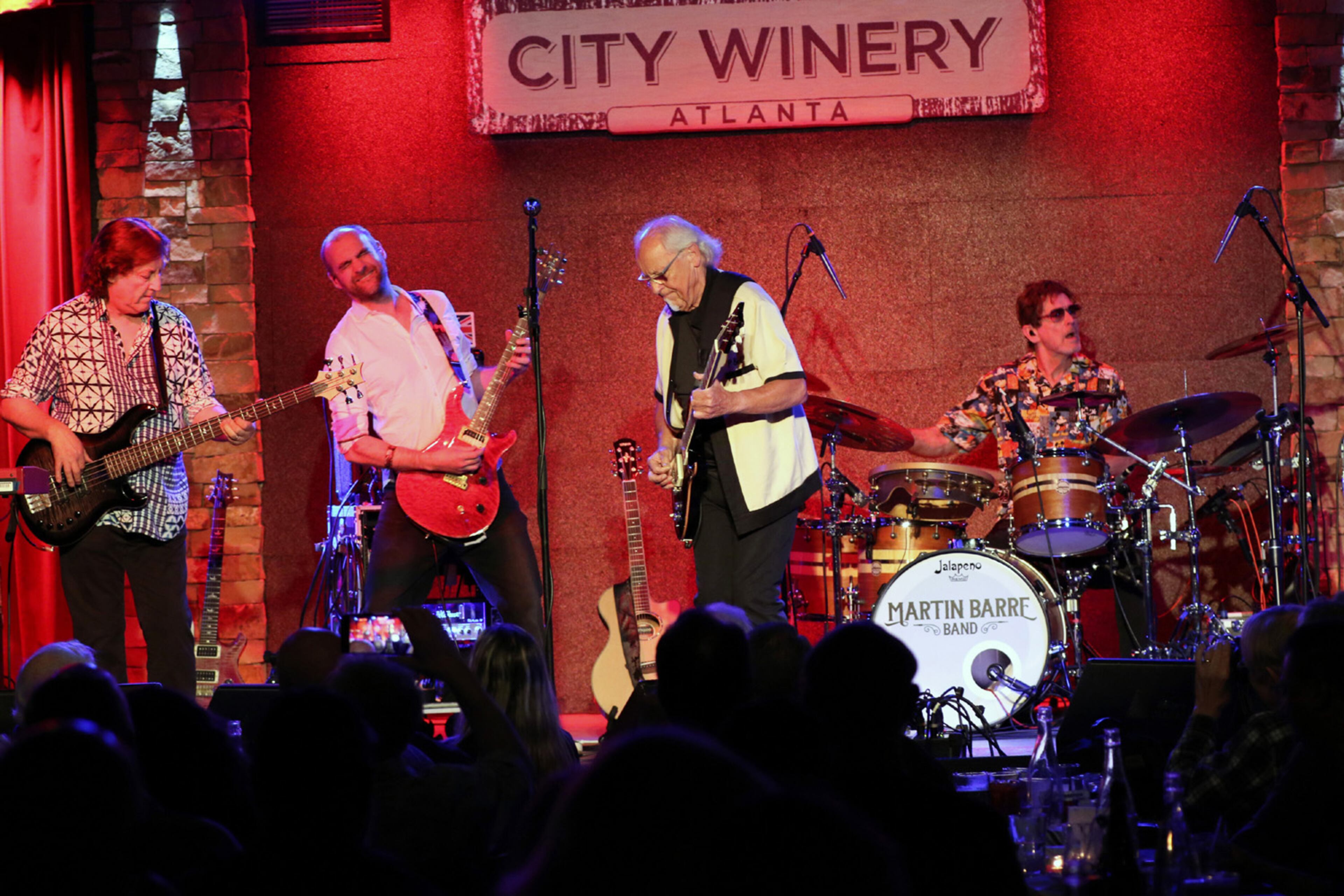 Legendary guitarist Martin Barre of Jethro Tull treated a packed City Winery crowd Friday night, April 12, 2024, to a master class in guitar wizardry and classic licks from a long setlist of Tull classics and deep cuts.
Robb Cohen for the Atlanta Journal-Constitution