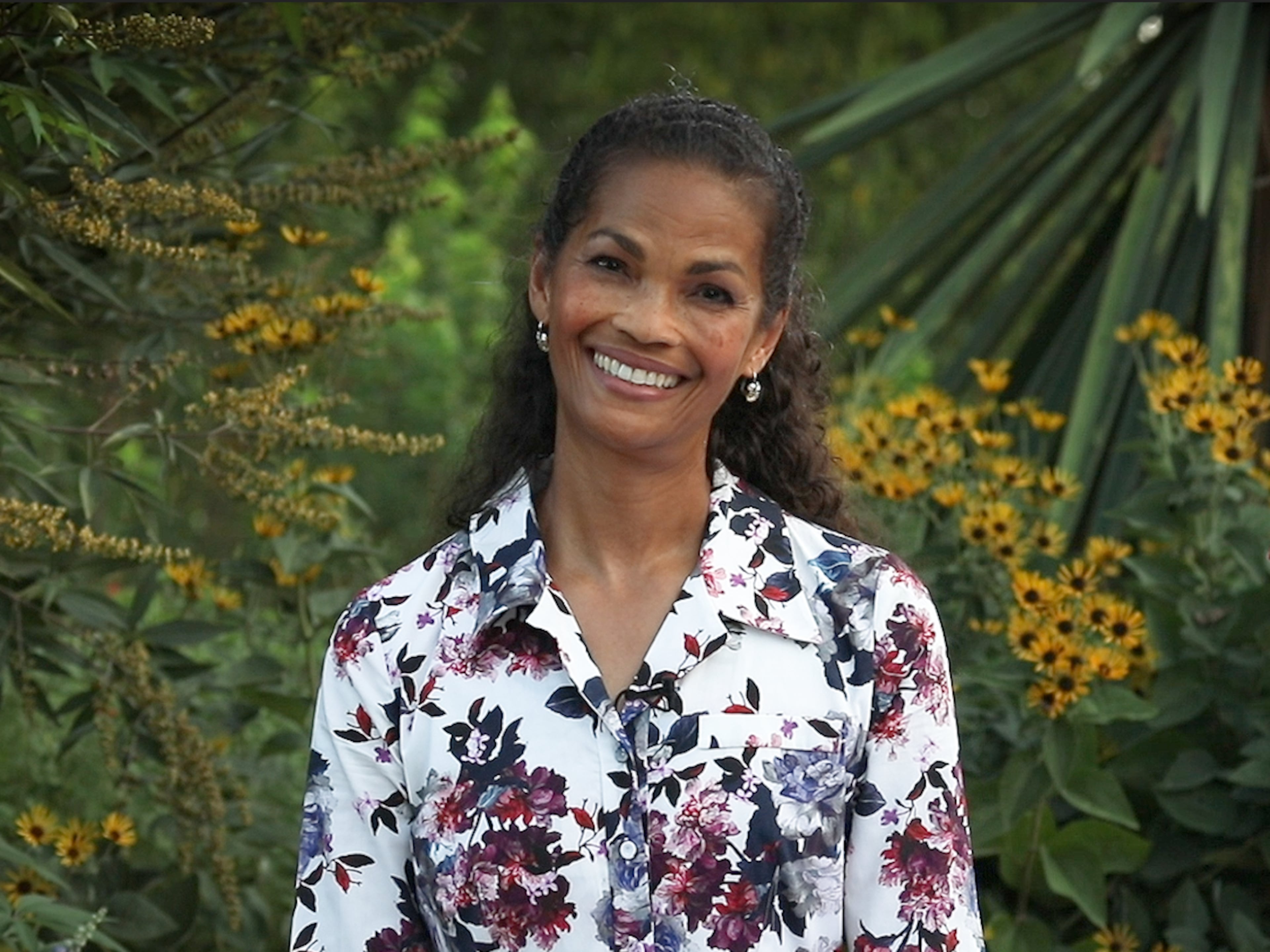 Gail O'Neill gained fame as a supermodel before becoming a journalist. Photo: Courtesy of Felipe Barral