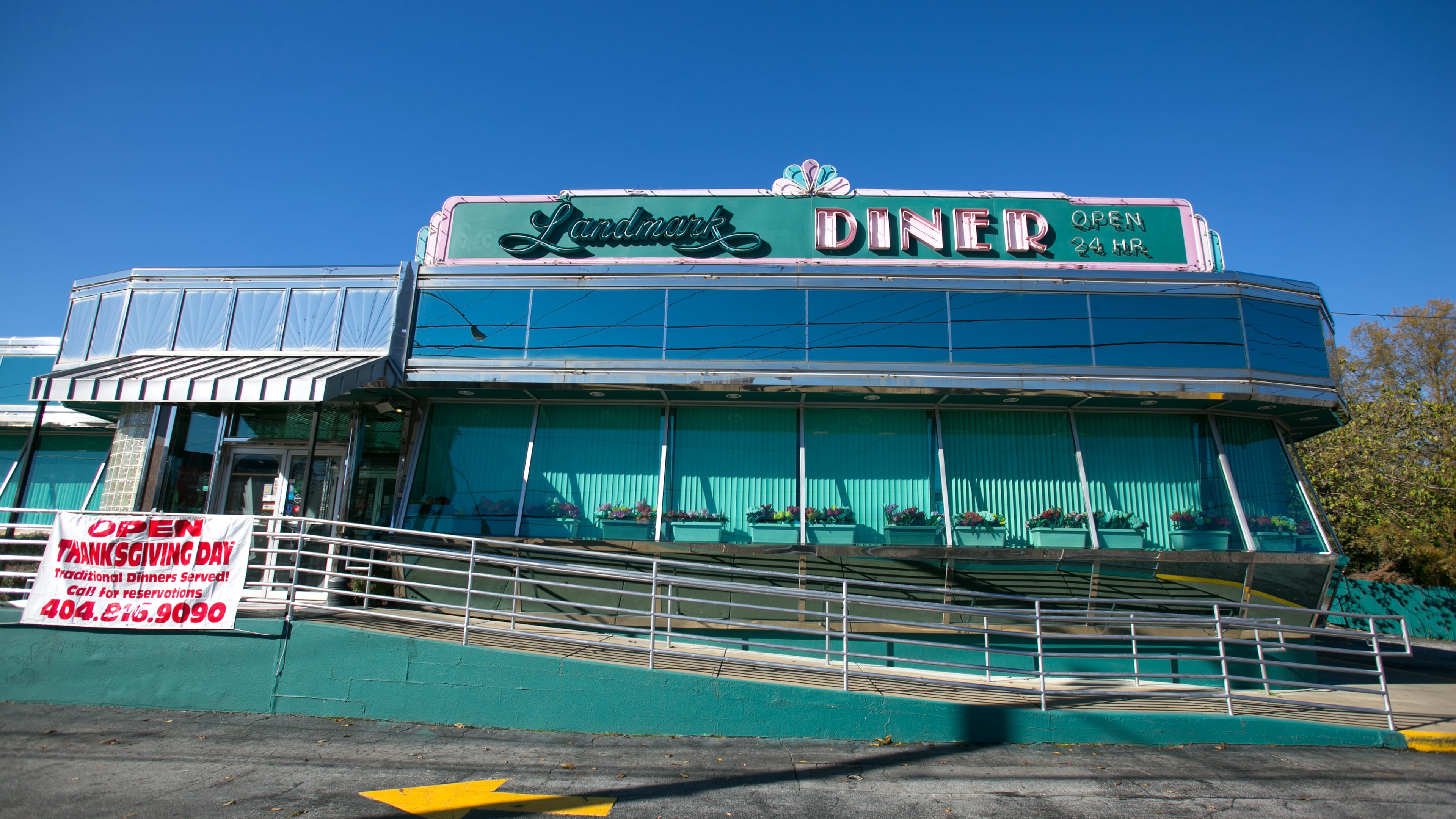 The Landmark Diner has been a Buckhead landmark for many years.