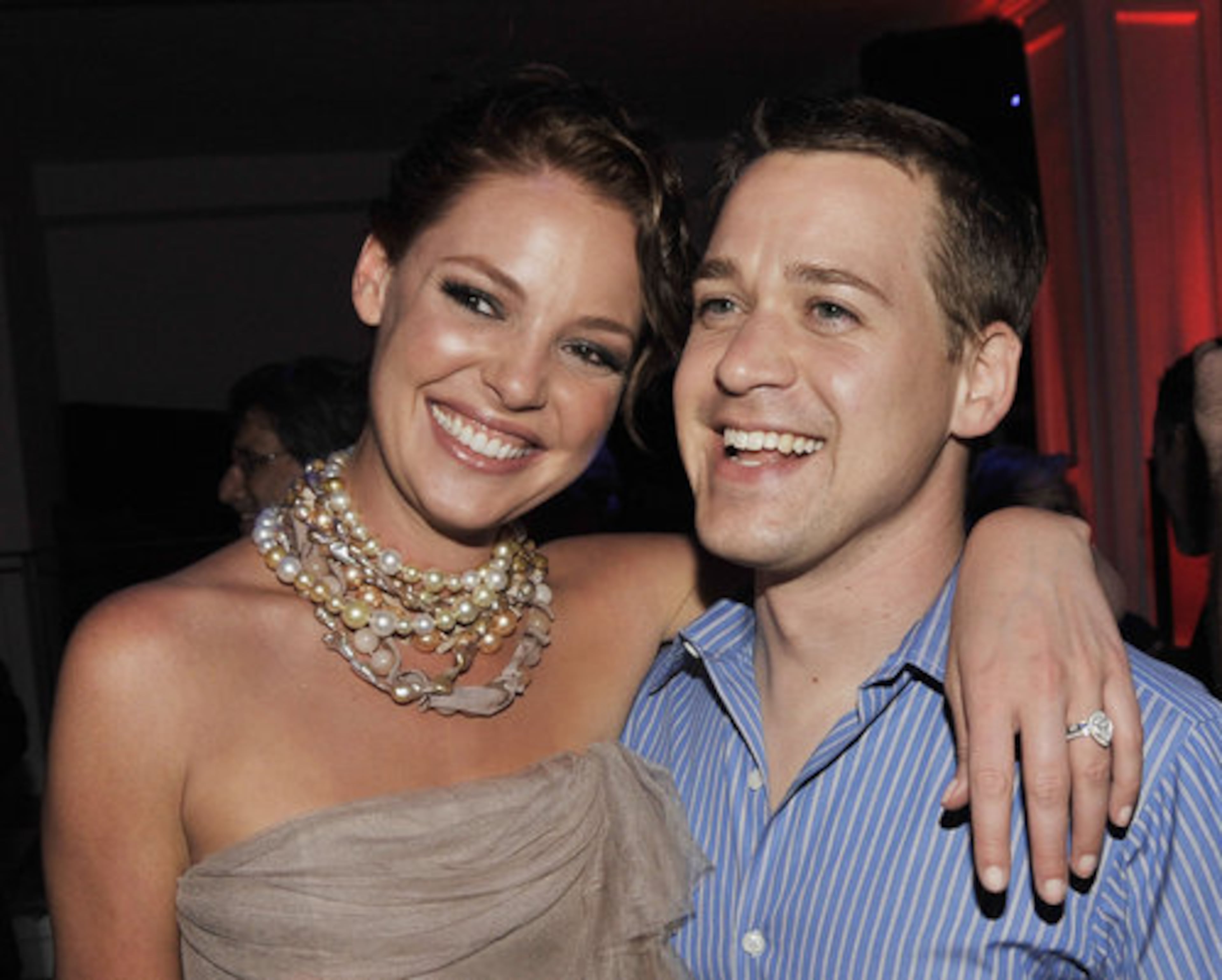 ... and T.R. Knight, who recently got the boot from ABC's Seattle Grace Hospital. He joined his buddy Heigl at the after-party.