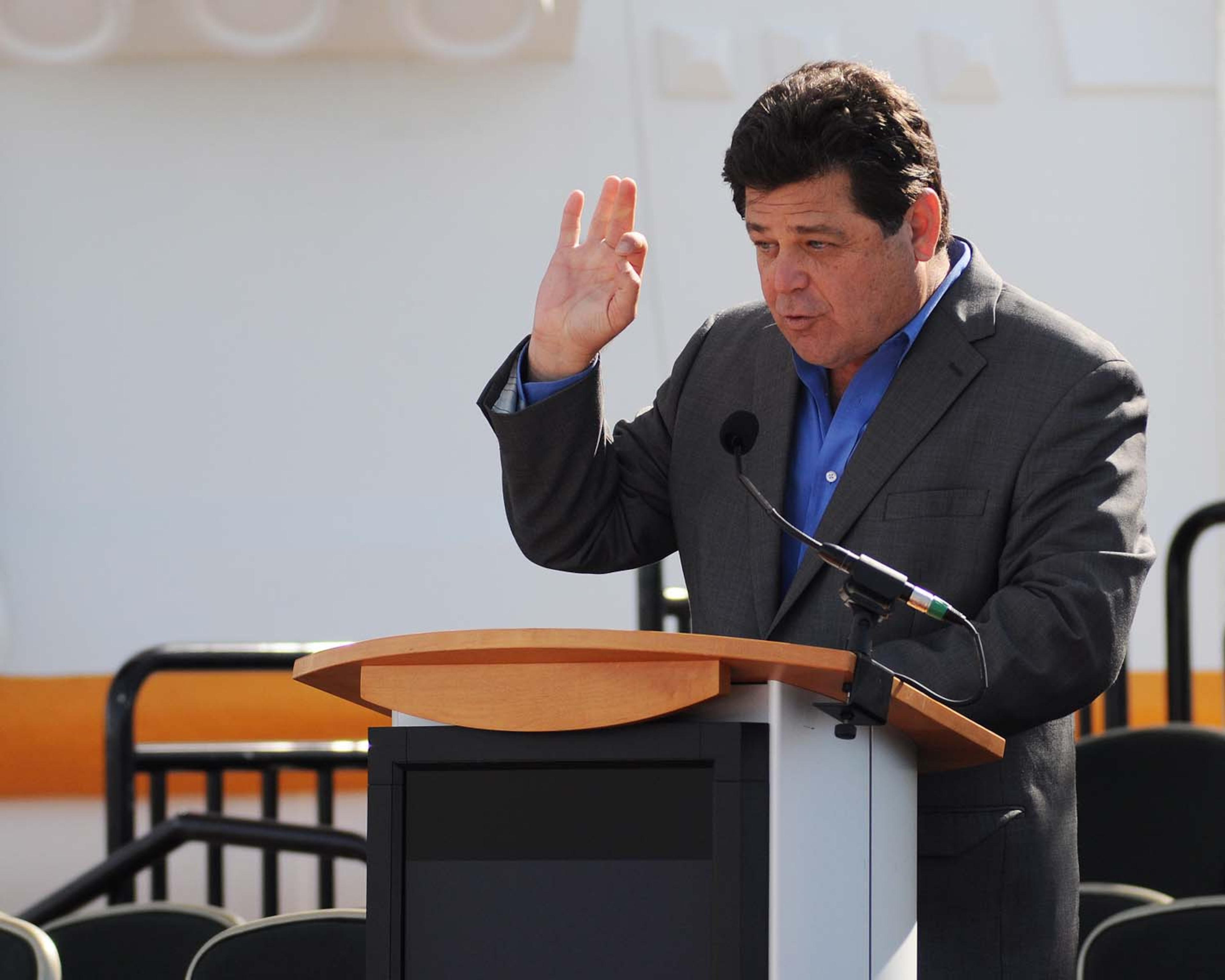 Excited visitors, astronauts, as well as, local and national dignitaries showed up to enjoy the fun and festivities during the official grand opening ceremony for the newest Kennedy Space Center Visitor Complex attraction, Space Shuttle Atlantis Experience.