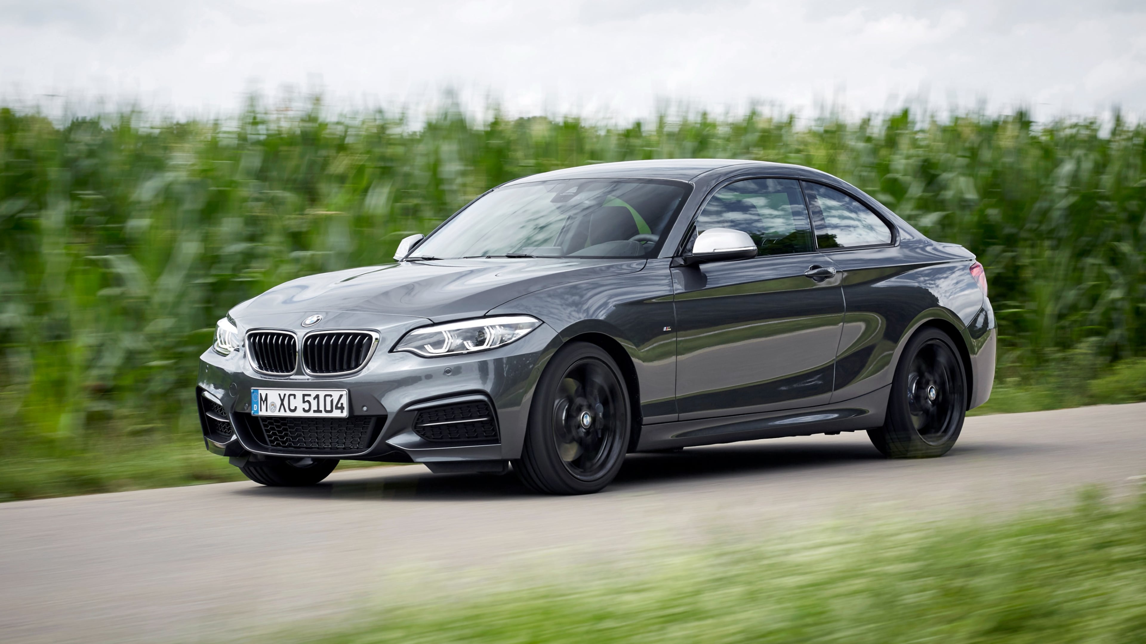 This photo provided by BMW shows a 2018 2 Series coupe. Benefitting from elements pulled from more expensive models in the BMW lineup, the 2 Series boasts plenty of features for the money and strong performance. (Courtesy of BMW of North America via AP)