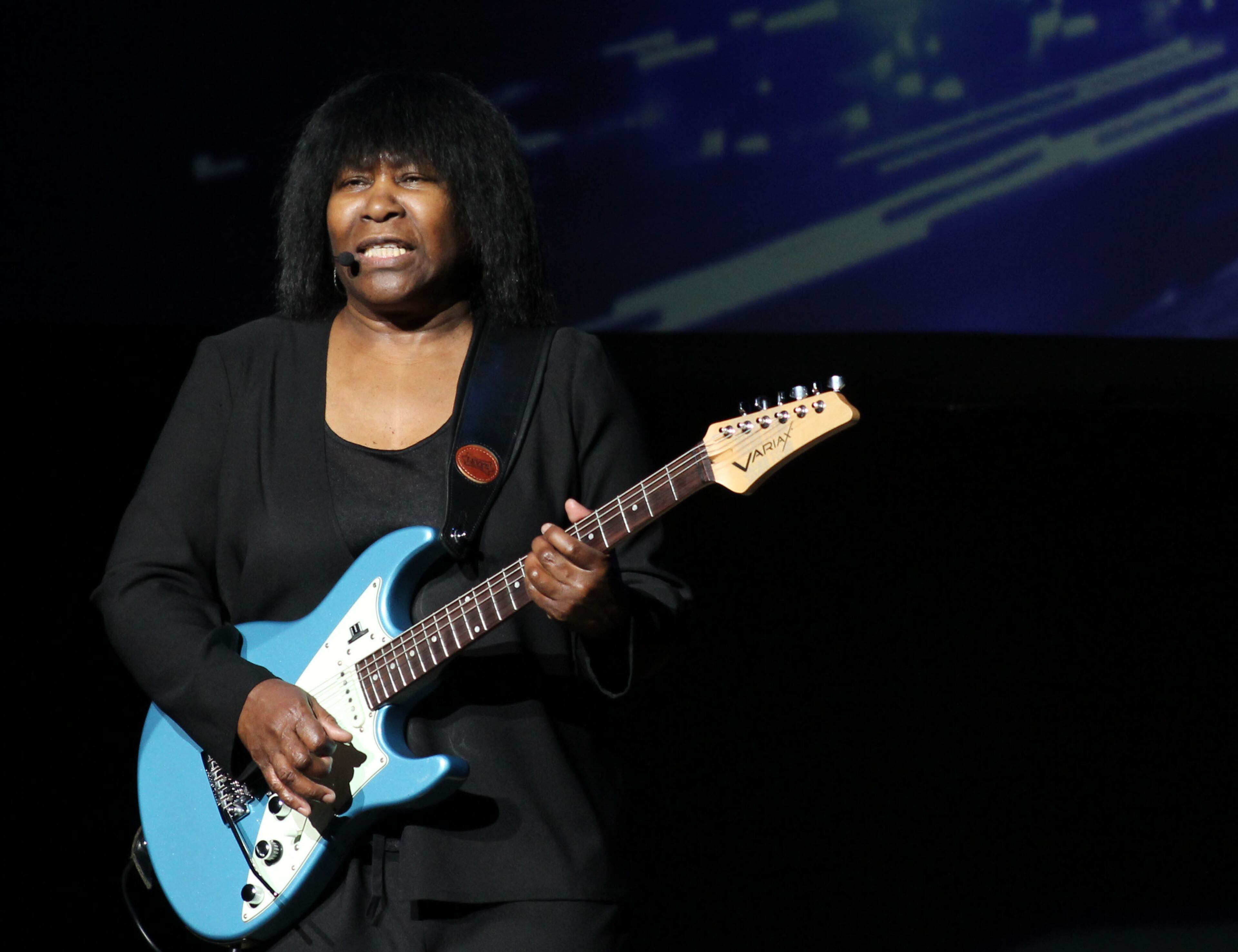 Joan Armatrading performs Wednesday, April 29, 2015 at Atlanta Symphony Hall. In a career spanning over 40 years, Armatrading has produced over 18 studio albums along with several live and compilations and received three Grammy nominations. (Akili-Casundria Ramsess/Special to the AJC)
