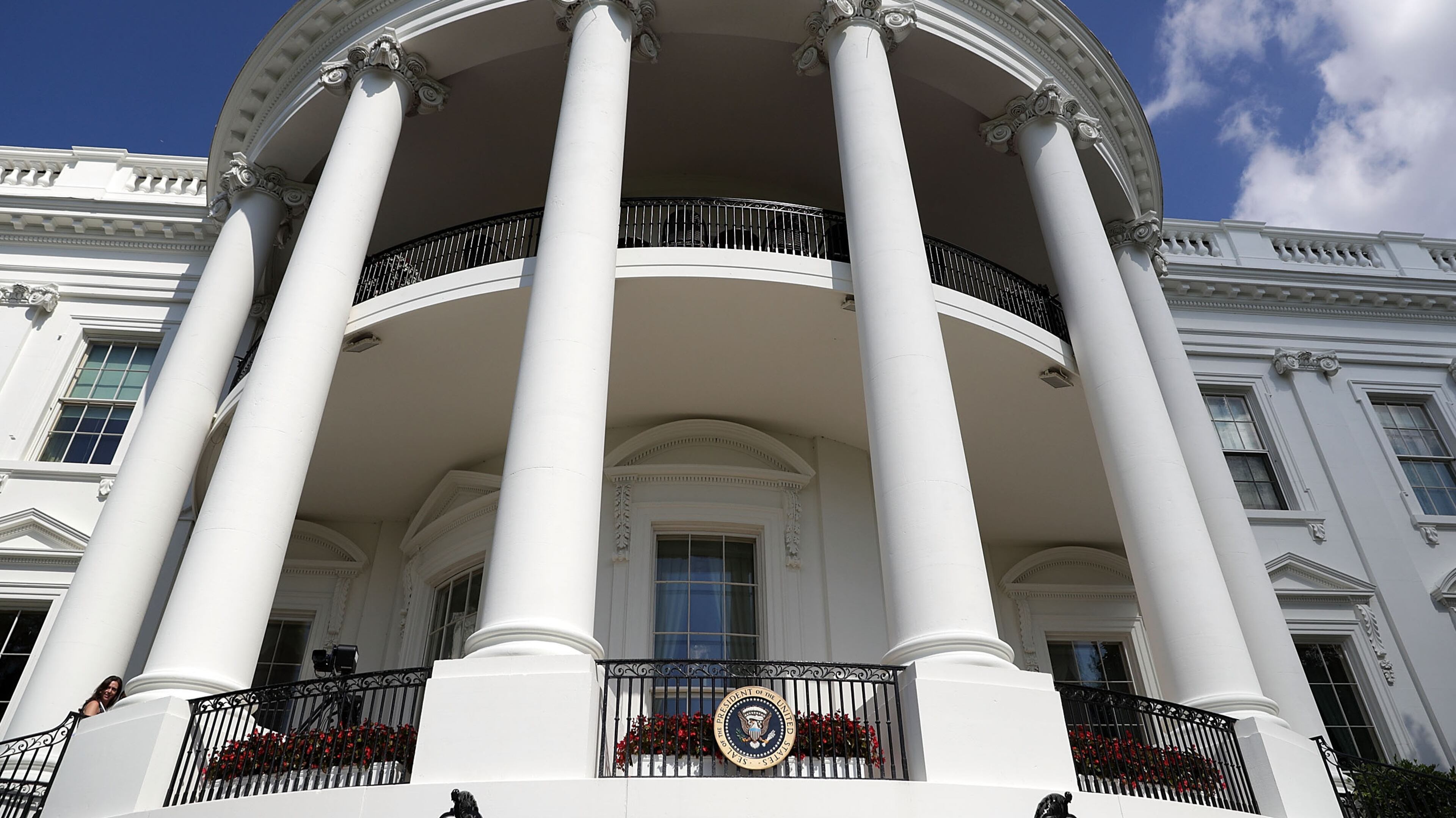 WASHINGTON, DC - OCTOBER 03: The White House is seen during the South by South Lawn, a White House festival of ideas, art, and action, October 3, 2016 at the South Lawn of the White House in Washington, DC. The White House hosts the event to call on Americans "to discover their own way to make a positive difference in our country." (Photo by Alex Wong/Getty Images)
