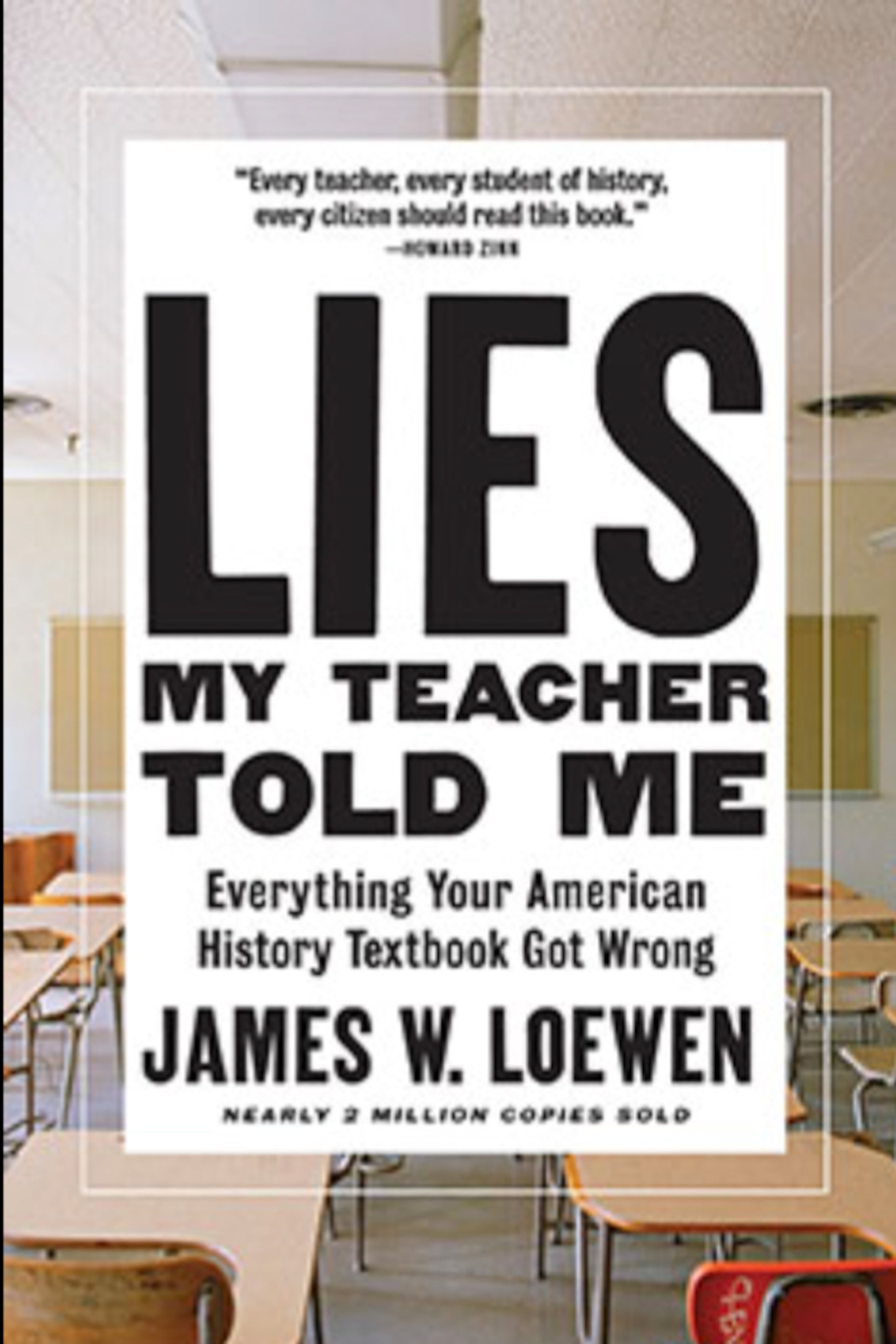 "Lies My Teacher Told Me." (Courtesy of The New Press)