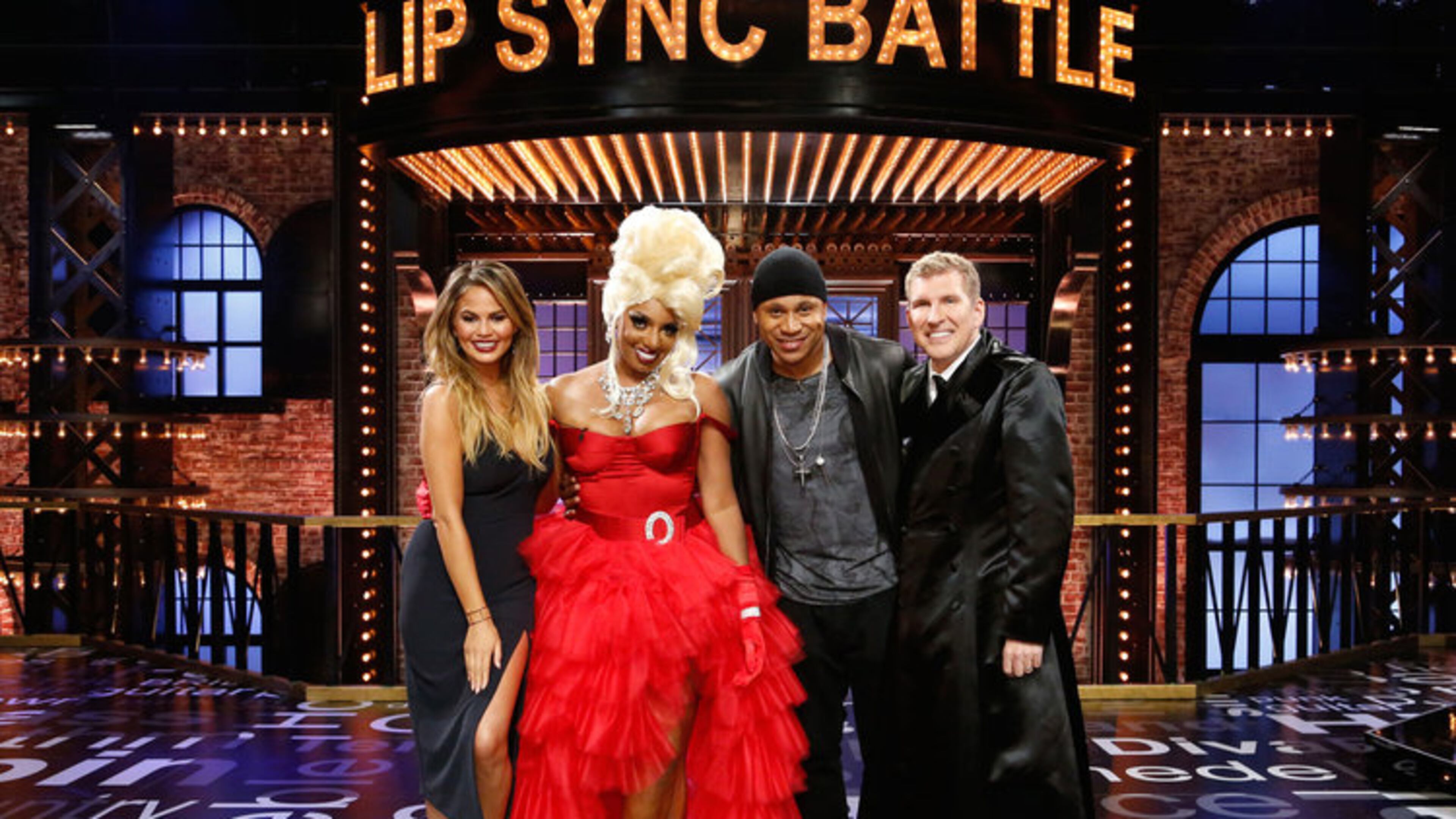 Chrissy Teigen, NeNe Leakes, LL Cool J and Todd Chrisley. CREDIT: Spike TV
