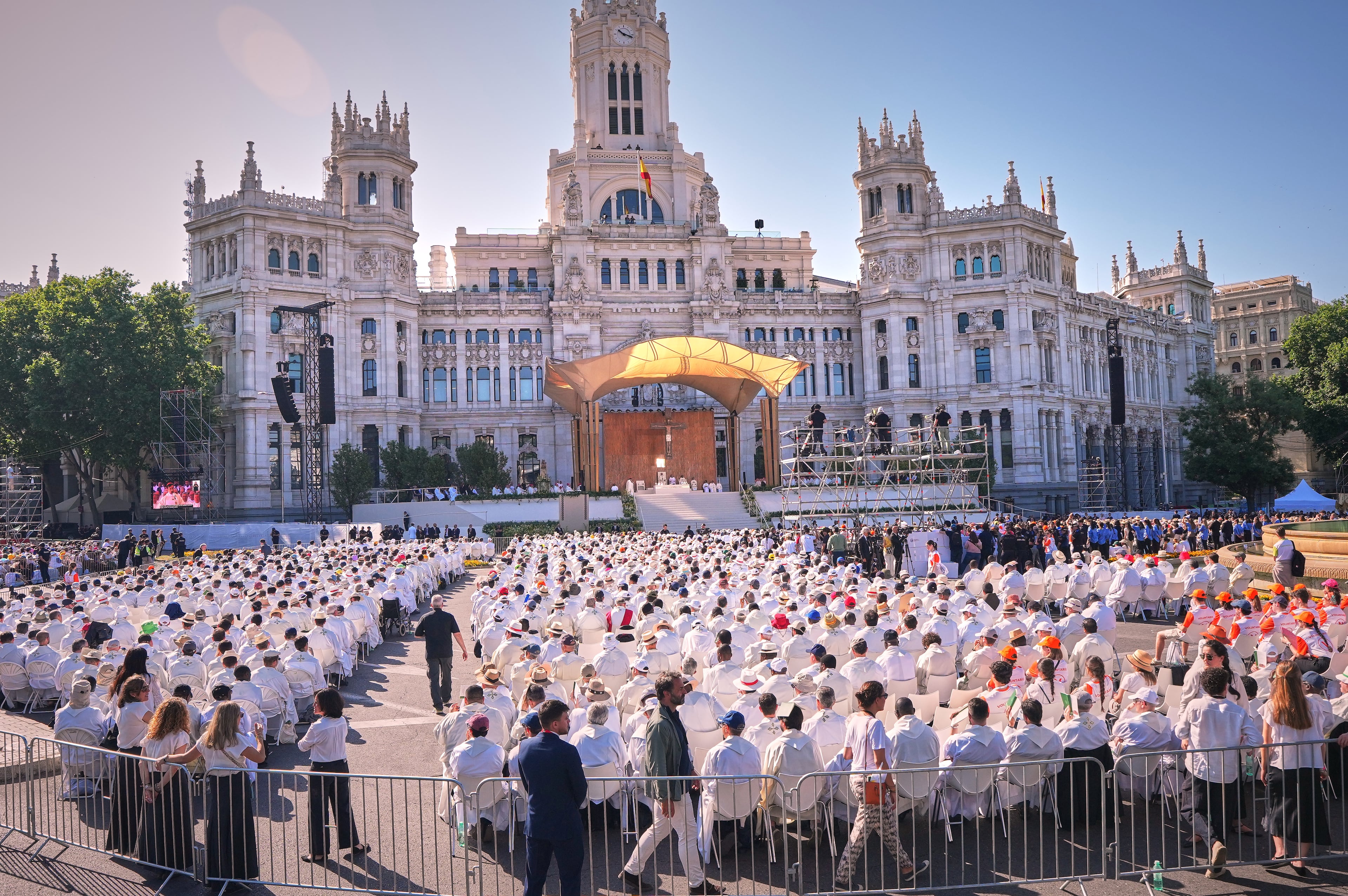 APTOPIX Spain Pope