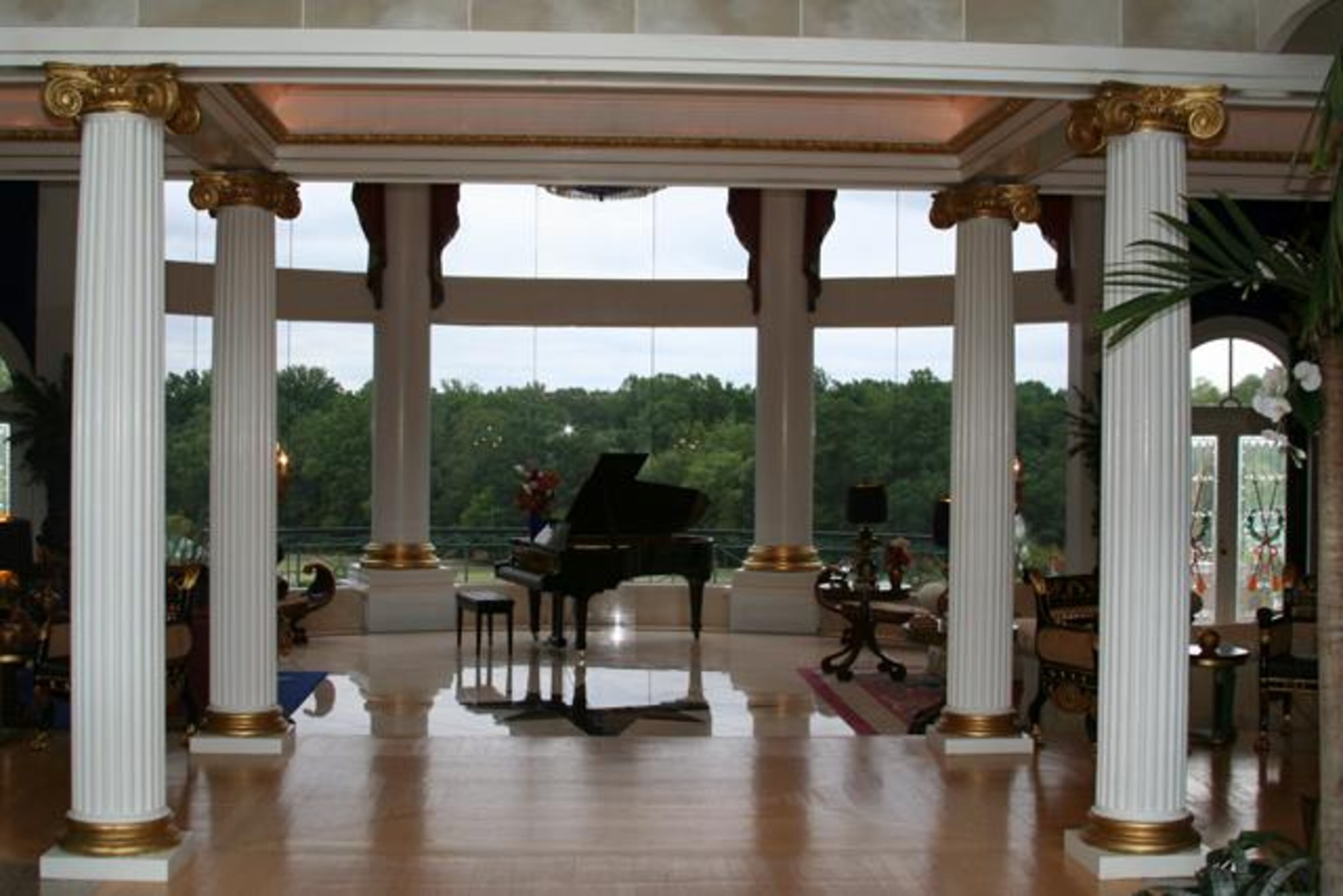 Bill Harrison designed the home.