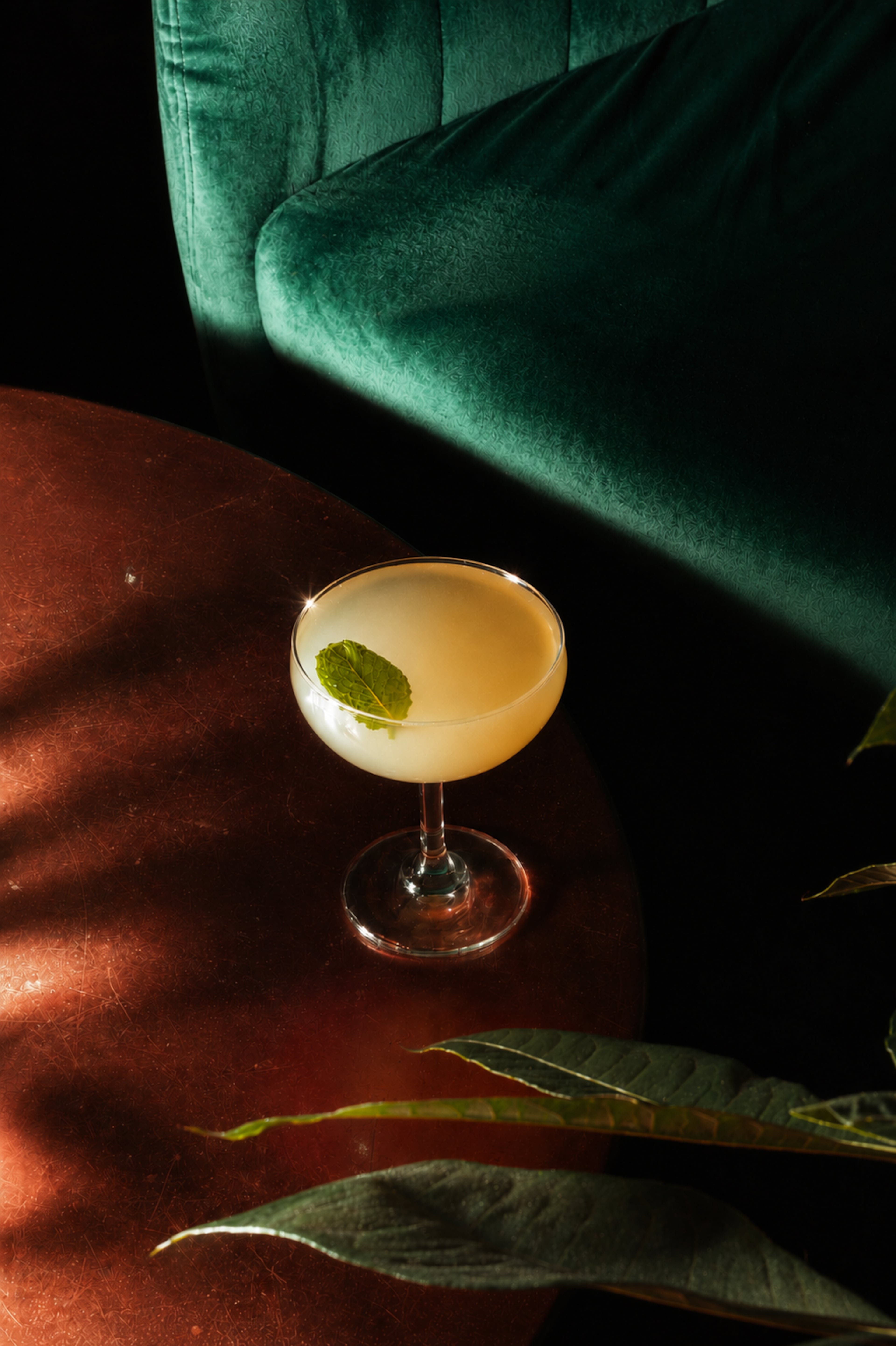 A cocktail at Read the Room is colorful and zingy. (Our Agency, courtesy of Read the Room)
