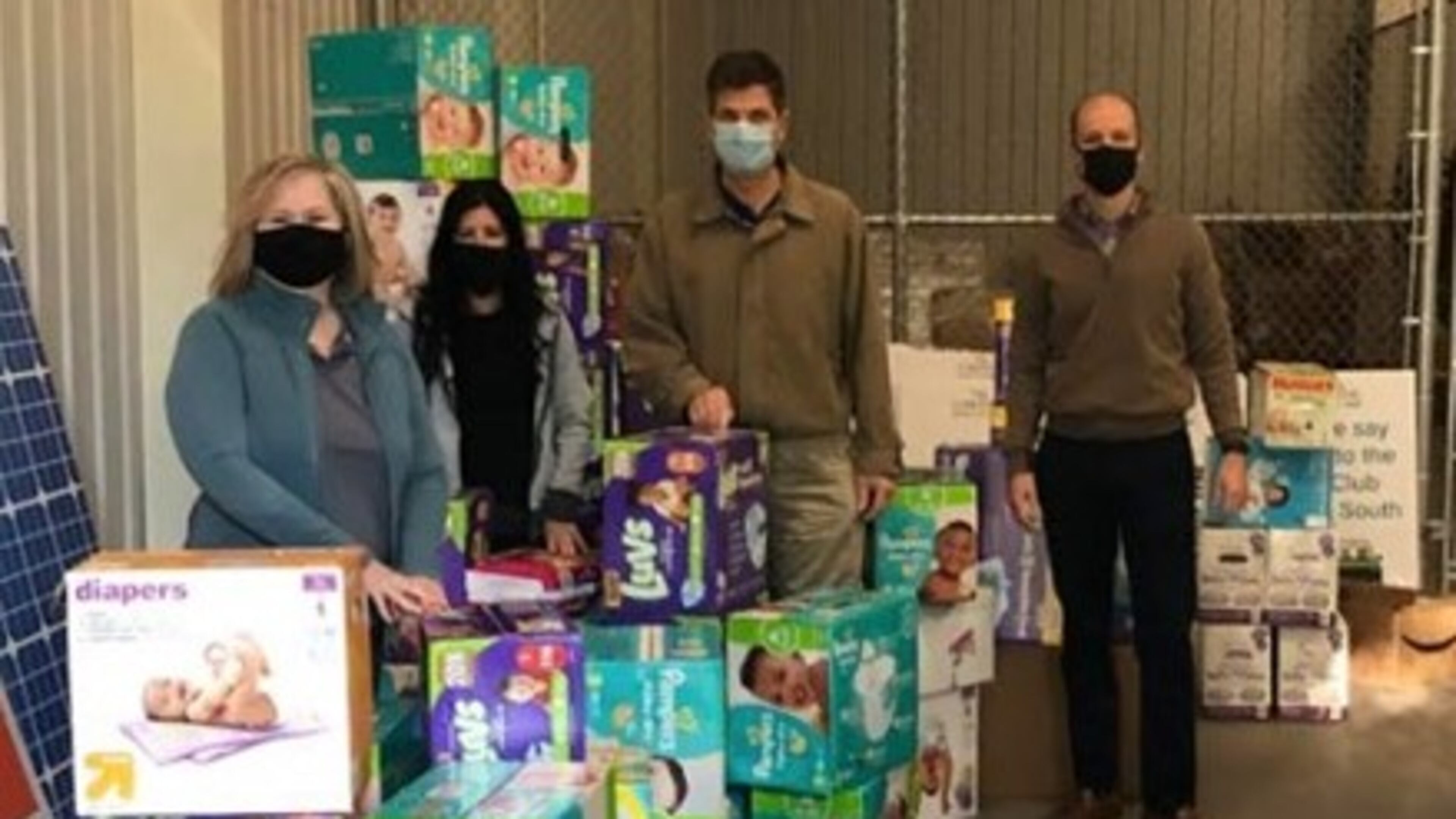 The Kiwanis Club of Marietta has held a diaper drive for donation this month to help low-income families in Cobb. (Courtesy of The Barbara Hickey Cobb Children's Fund)