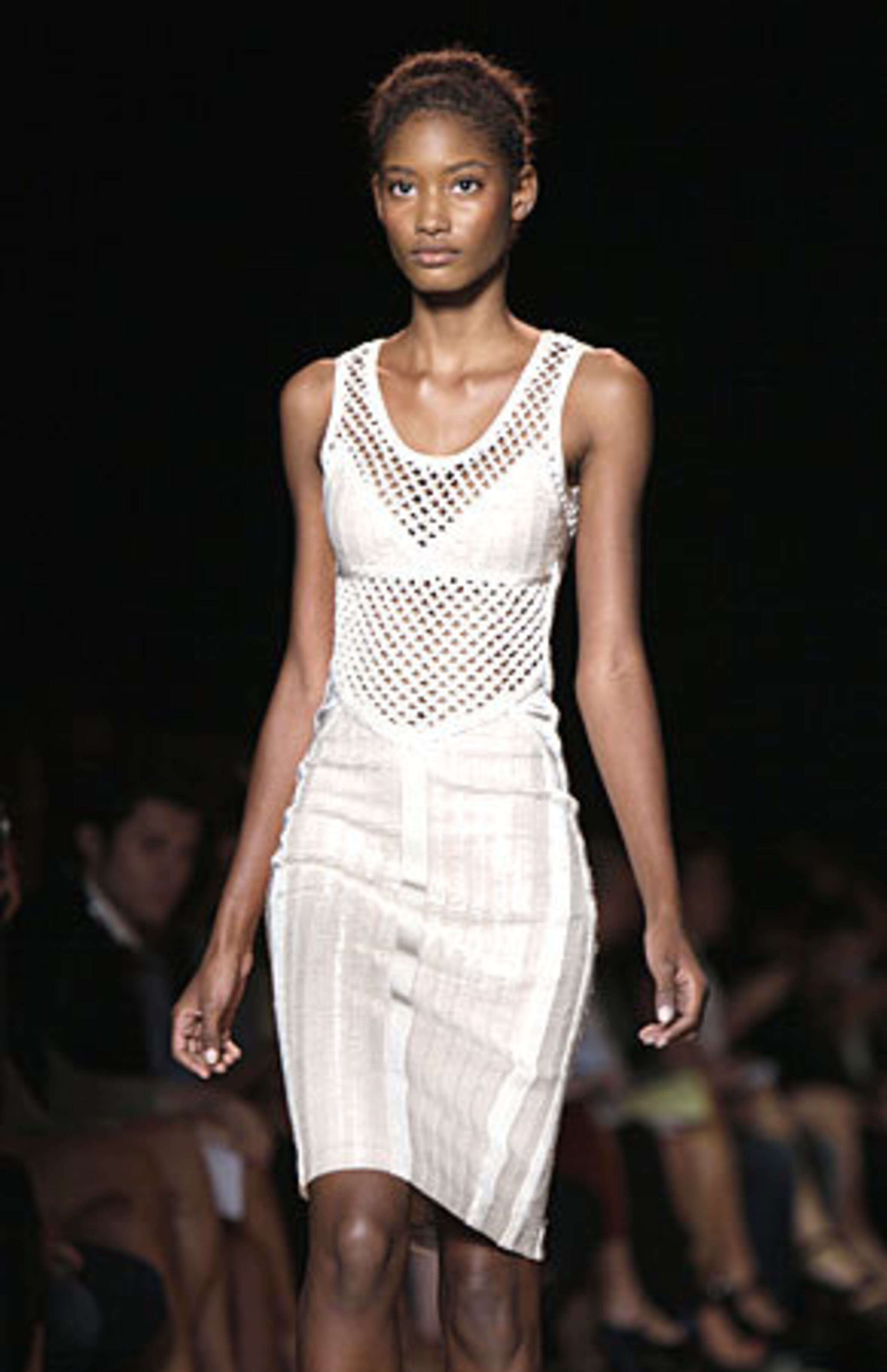 The spring 2011 collection of Herve Leger by Max Azria is modeled during Fashion Week in New York, Tuesday, Sept. 14, 2010.