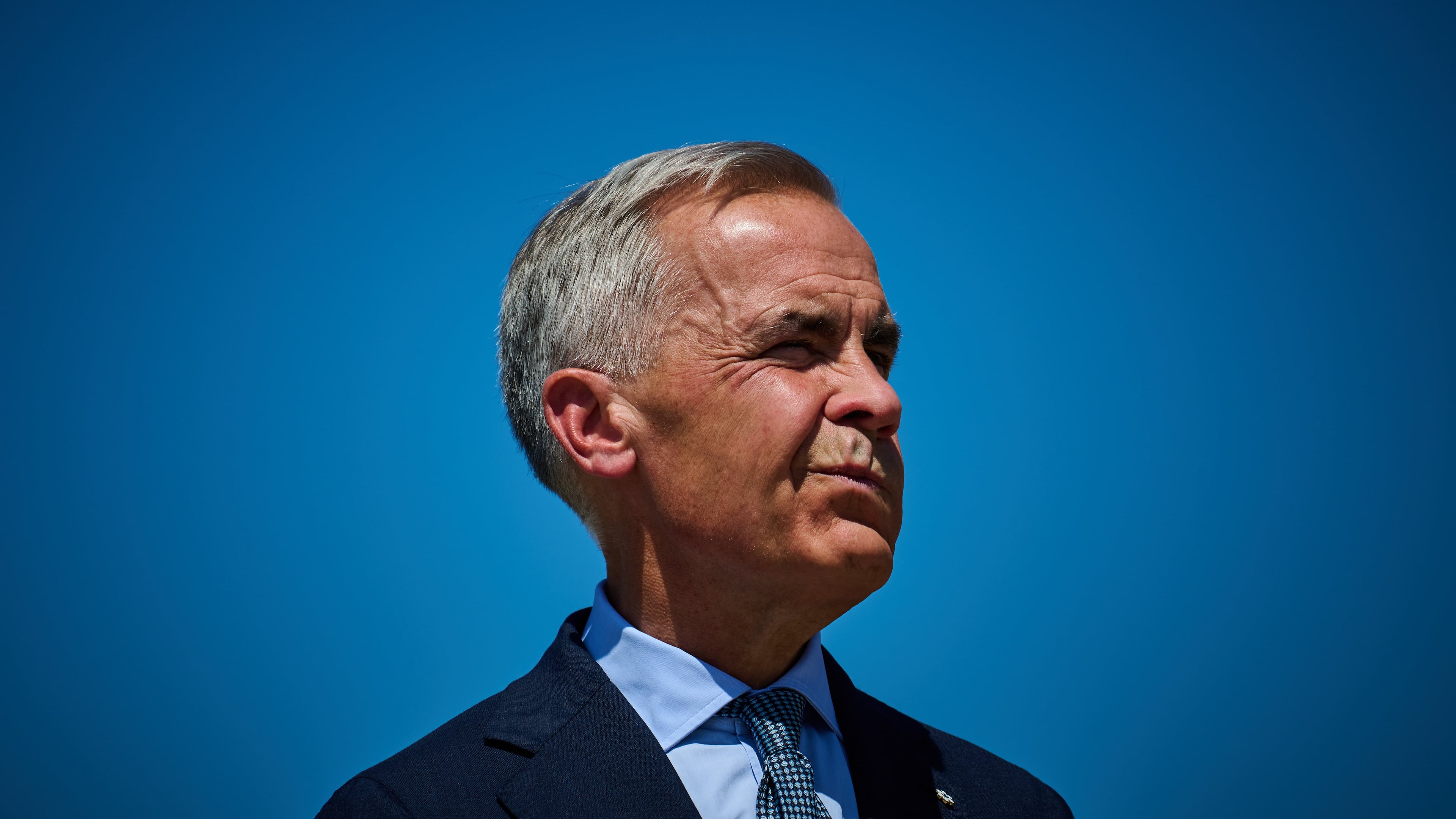 Prime Minister Mark Carney attends a housing announcement in Toronto, on Wednesday, Aug. 5, 2026. (Sammy Kogan/The Canadian Press via AP)