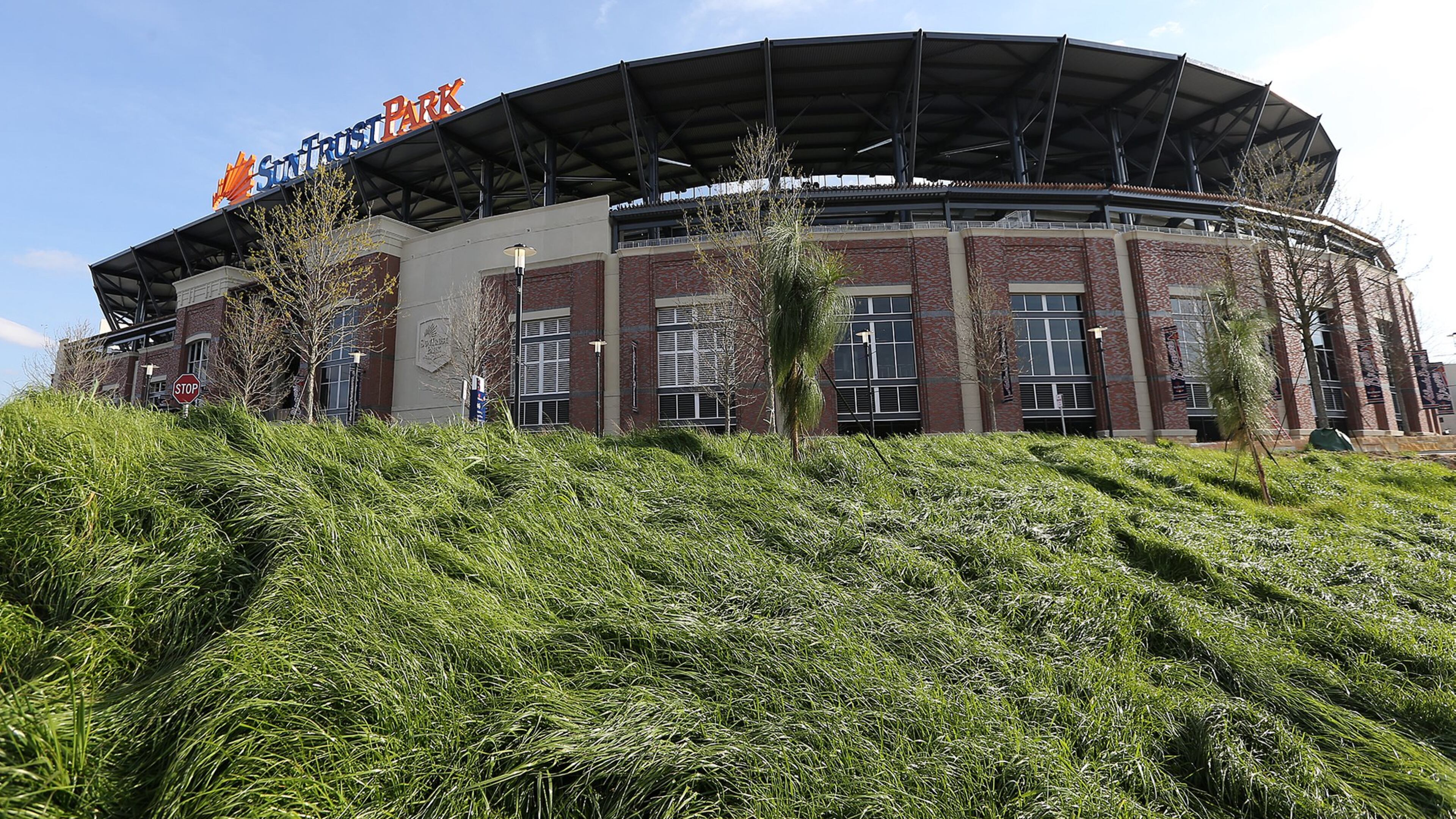 SunTrust Park will host its first regular-season Braves game on April 14. (Curtis Compton/ccompton@ajc.com)