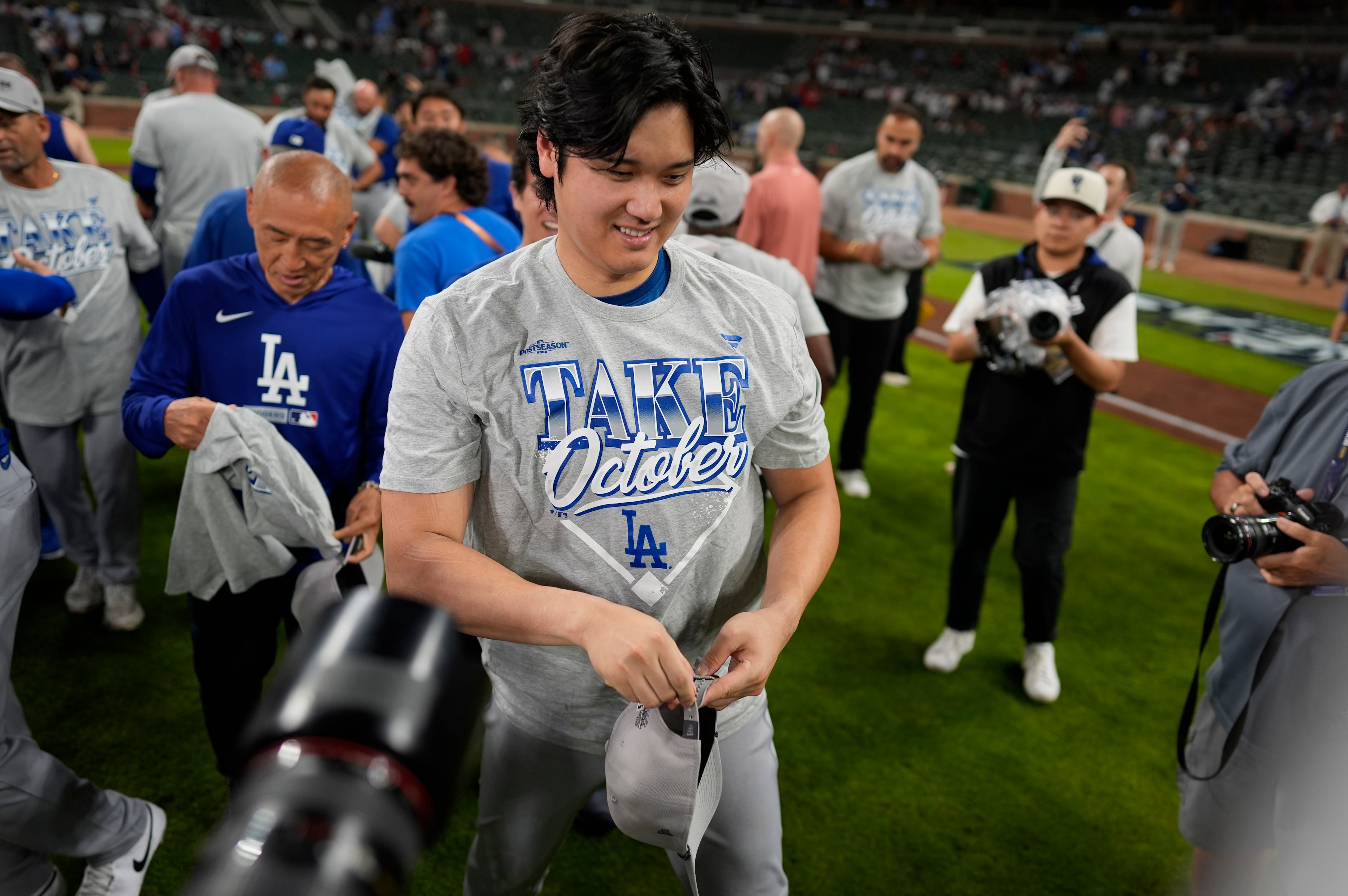 NLDS Dodgers Braves Baseball