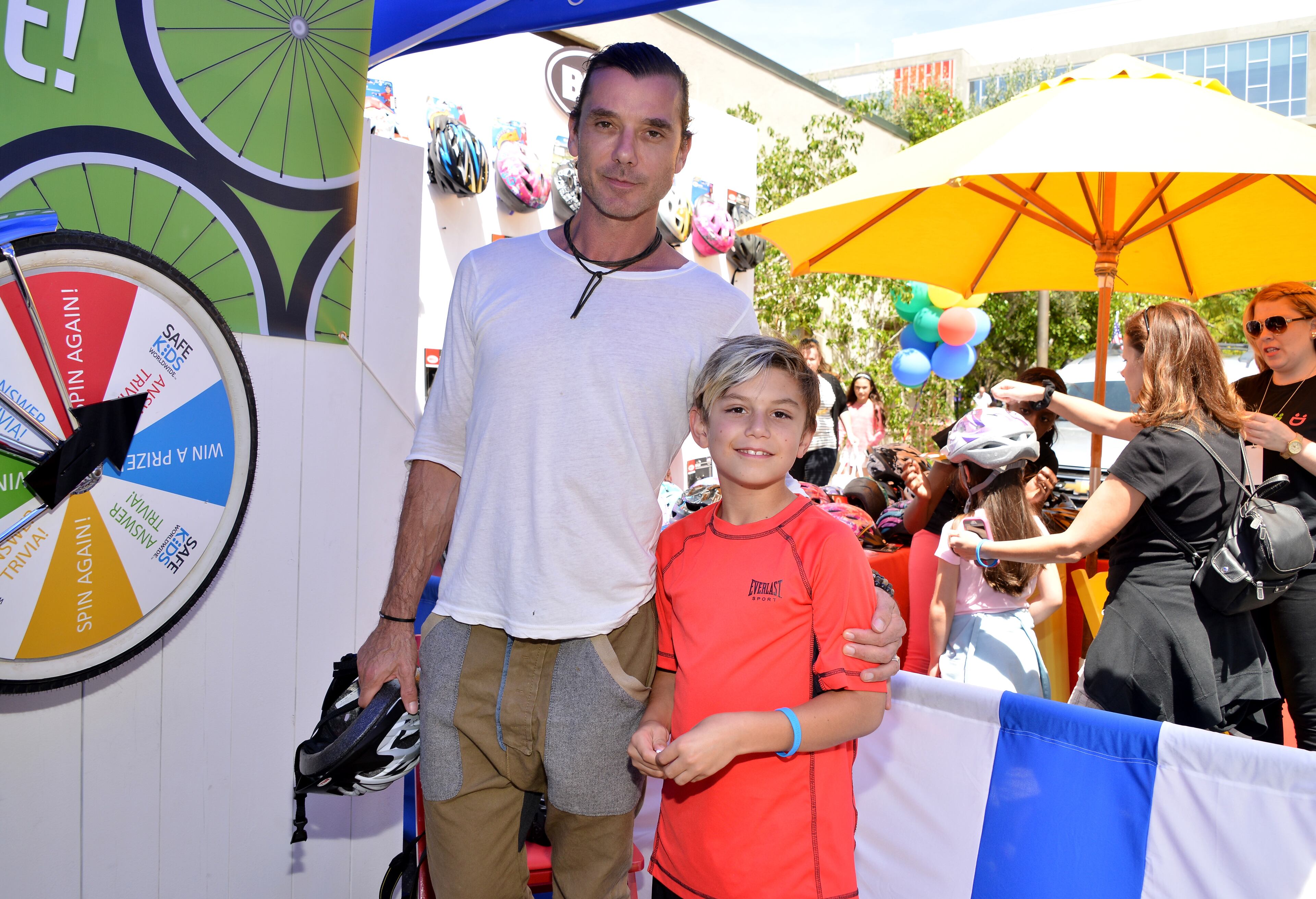 Gavin Rossdale is dad to Kingston, Daisy, Zuma and Apollo.. (Photo by Araya Diaz/Getty Images for Safe Kids Worldwide)