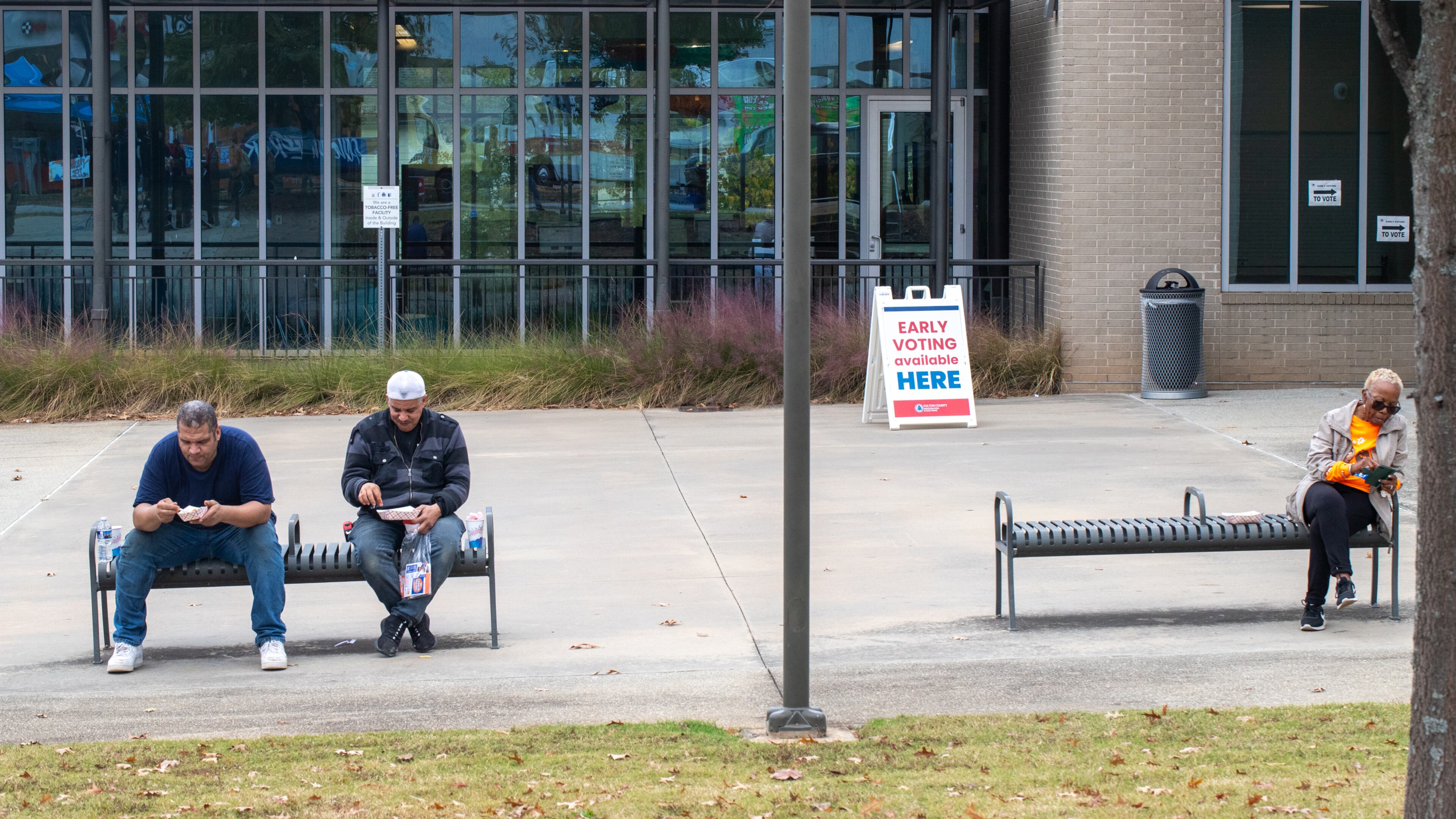 More than 7 in 10 Americans expressed anxiety about the future of the country and the potential for violence post-election, in a recent survey by the American Psychological Association. To cope with post-election stress, experts say we have to learn to embrace uncertainty. (Jenni Girtman for The Atlanta Journal-Constitution)