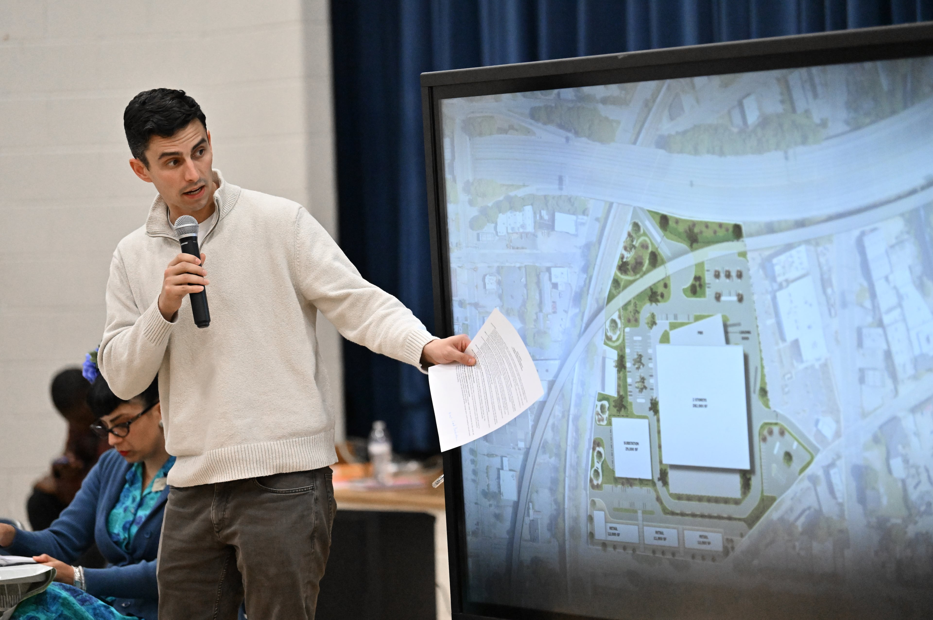 Planned intown data centers town hall