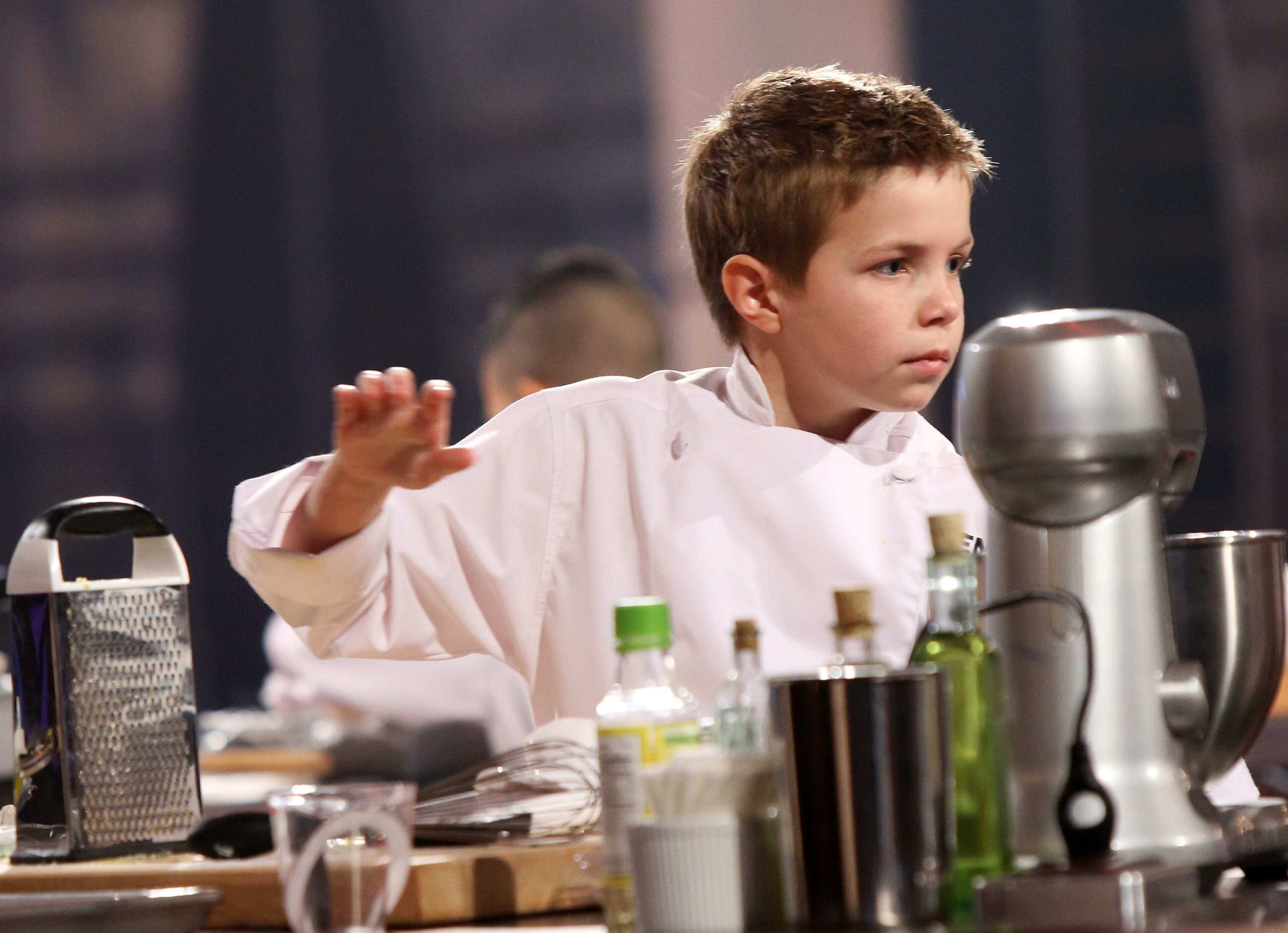 MASTERCHEF JUNIOR: Contestant Beni in the two-hour “Junior Edition: The Finale Pt 1/Junior Edition: The Finale Pt 2 – The Winner” season finale episode of MASTERCHEF airing Friday, May 18 (8:00-10:00 PM ET/PT) on FOX. CR: FOX. © 2018 FOX Broadcasting.