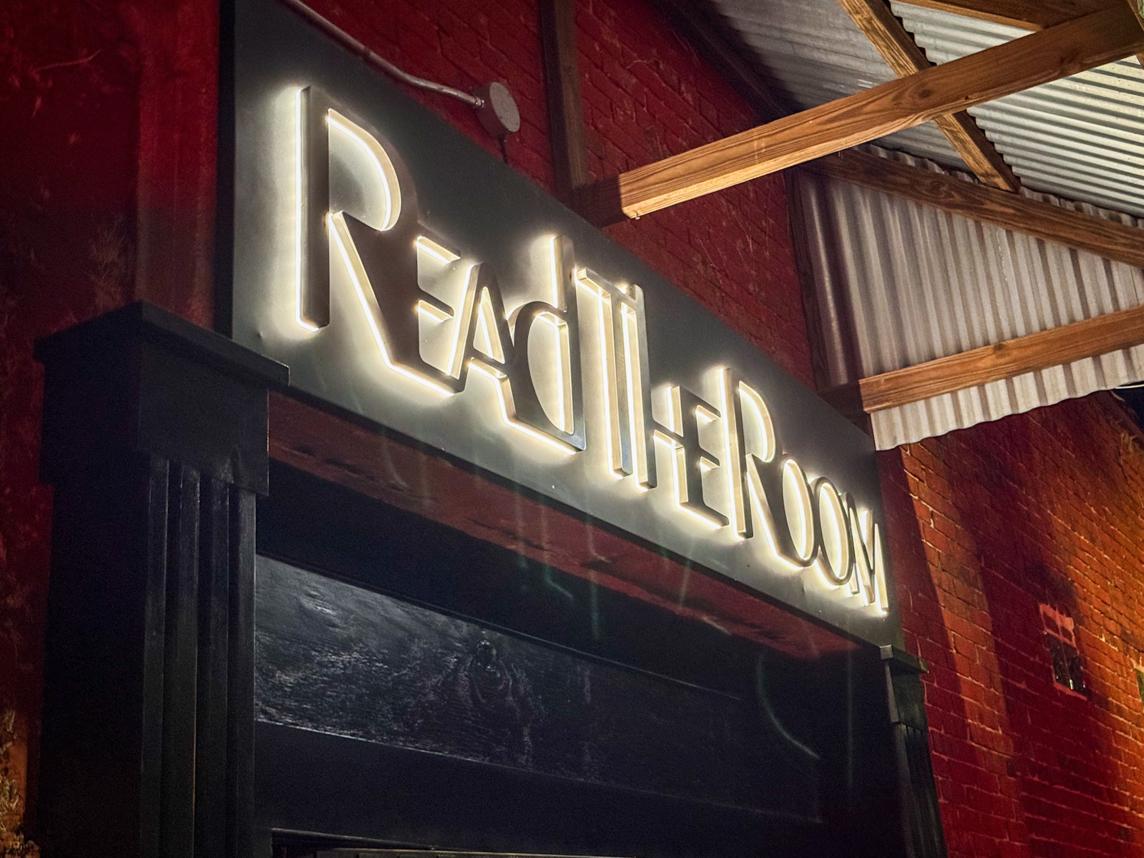 Read the Room is open late, and the bar offers serious craft cocktails. (Henri Hollis/AJC)
