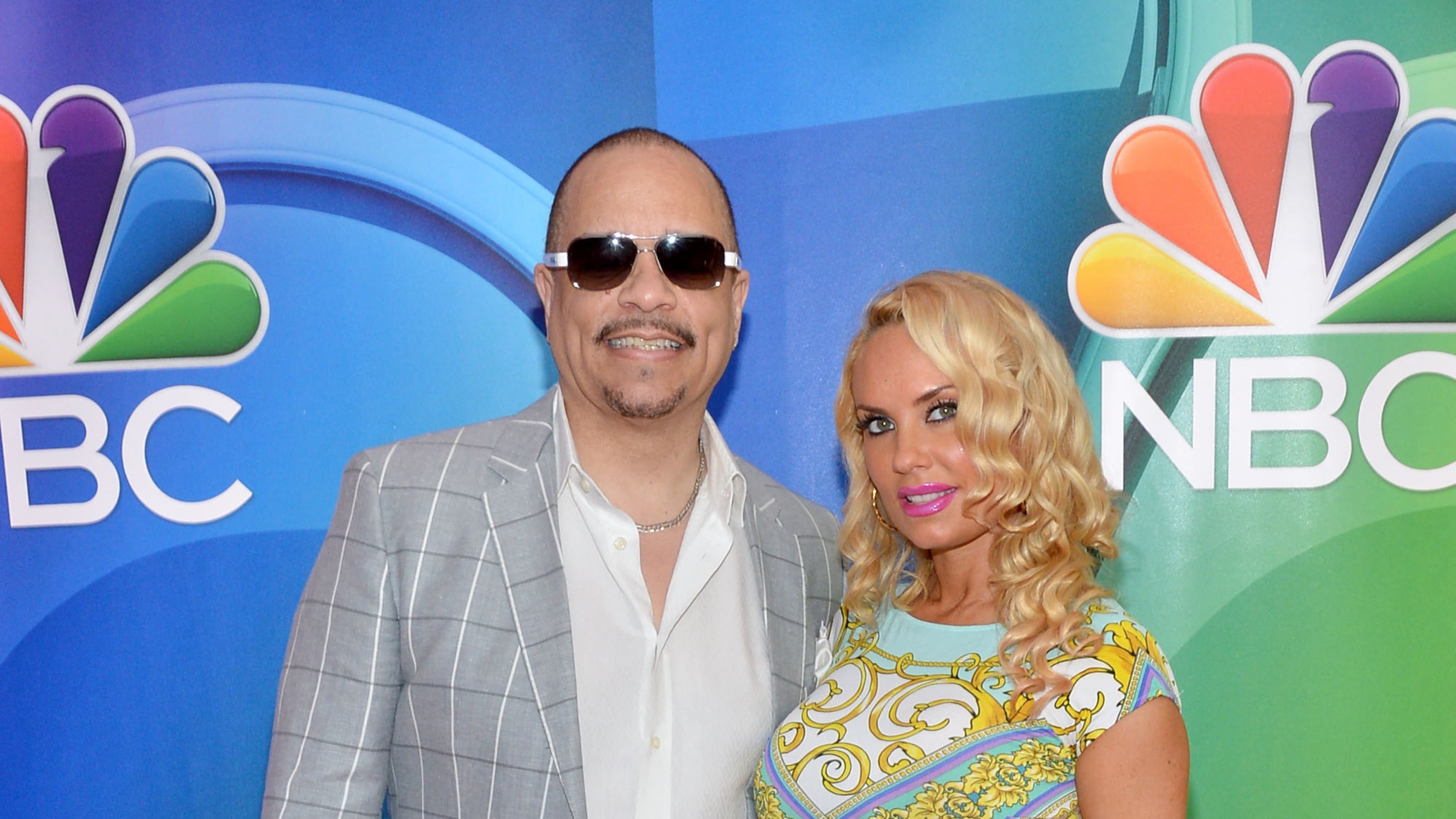 NEW YORK, NY - MAY 11: Ice-T and Coco Austin attendThe 2015 NBC Upfront Presentation at Radio City Music Hall on May 11, 2015 in New York City. (Photo by Slaven Vlasic/Getty Images)