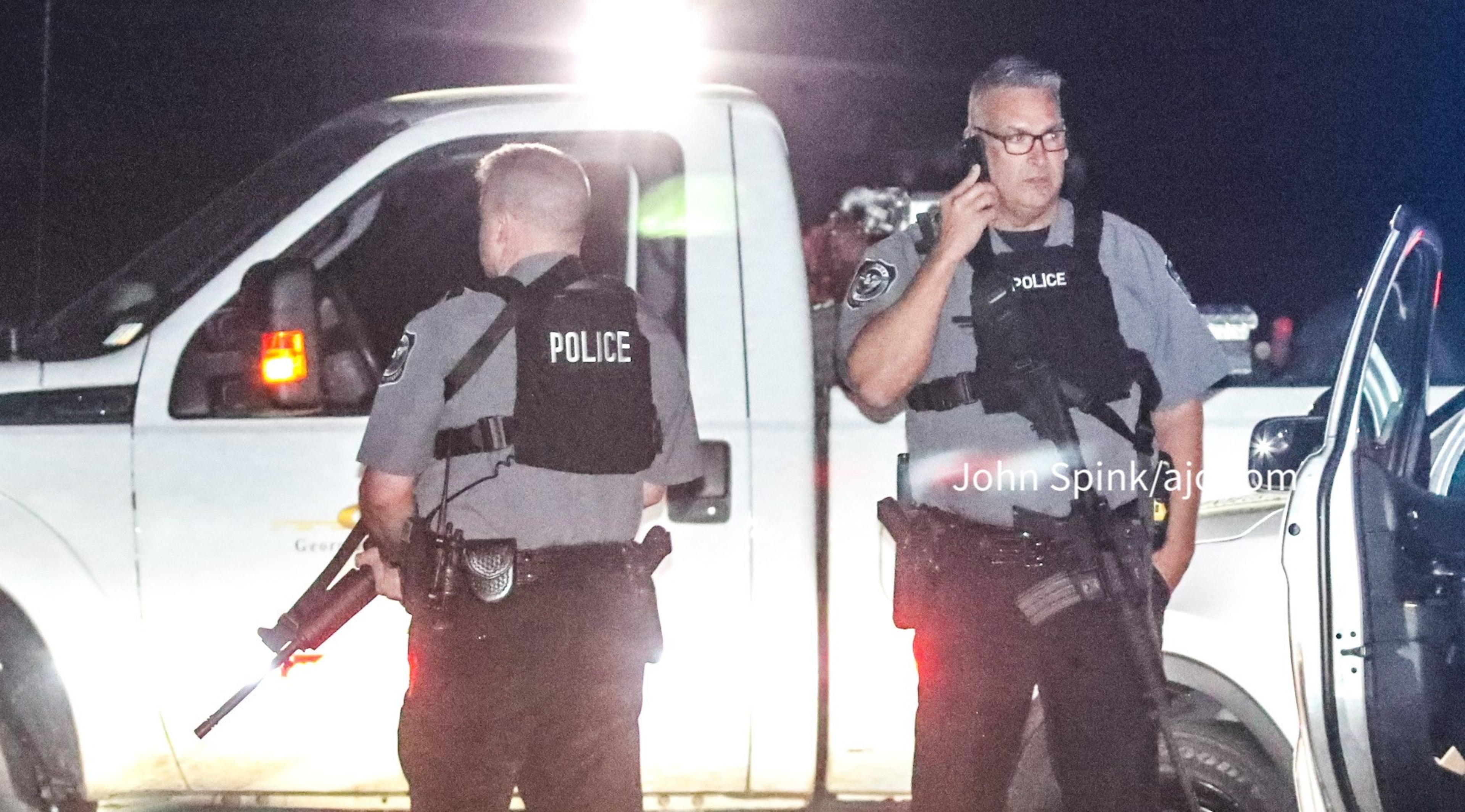 April 12, 2021 - Three metro Atlanta officers were injured Monday morning after a police chase entered Carroll County and a passenger fired multiple rounds with a rifle, officials said.