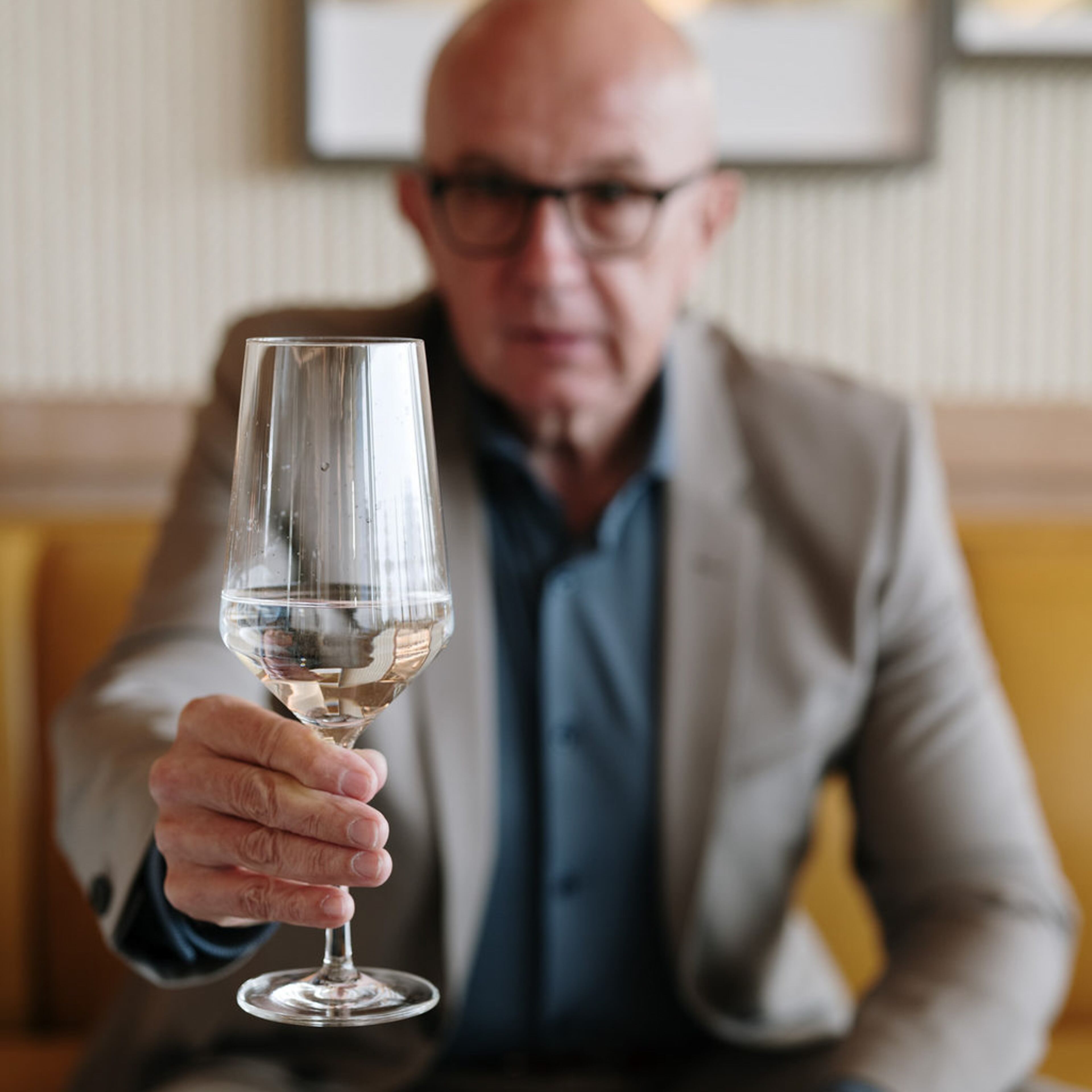 Michael Mascha, founder of the Fine Water Society, advocates for water as an epicurean experience. (Androulidakis Michail, courtesy of Michael Mascha / Fine Water Society)