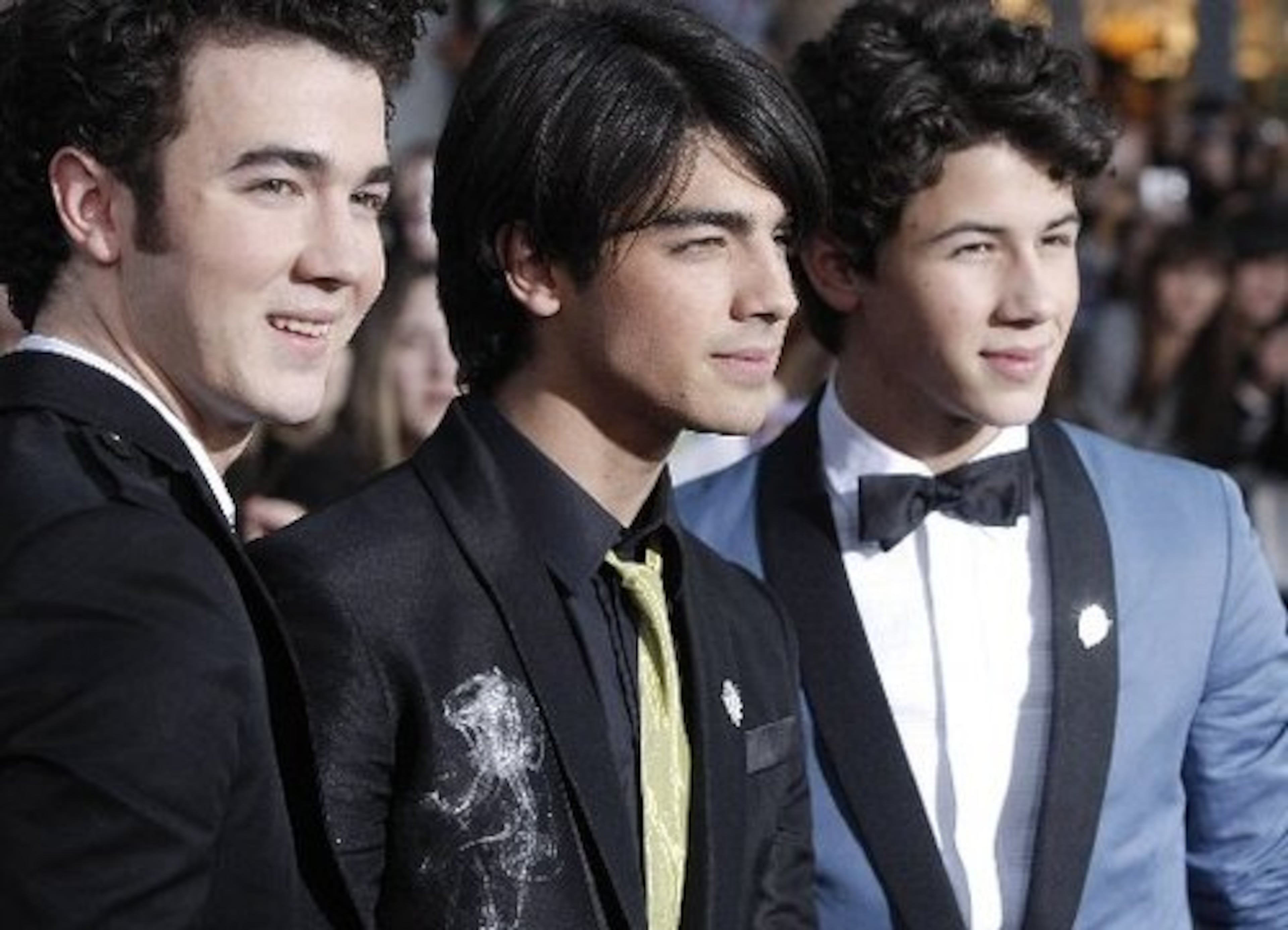 Kevin, Joe and Nick Jonas attended the premiere of the movie "Jonas Brothers: The 3D Concert Experience" in Hollywood, Calif. on Feb. 24, 2009.
