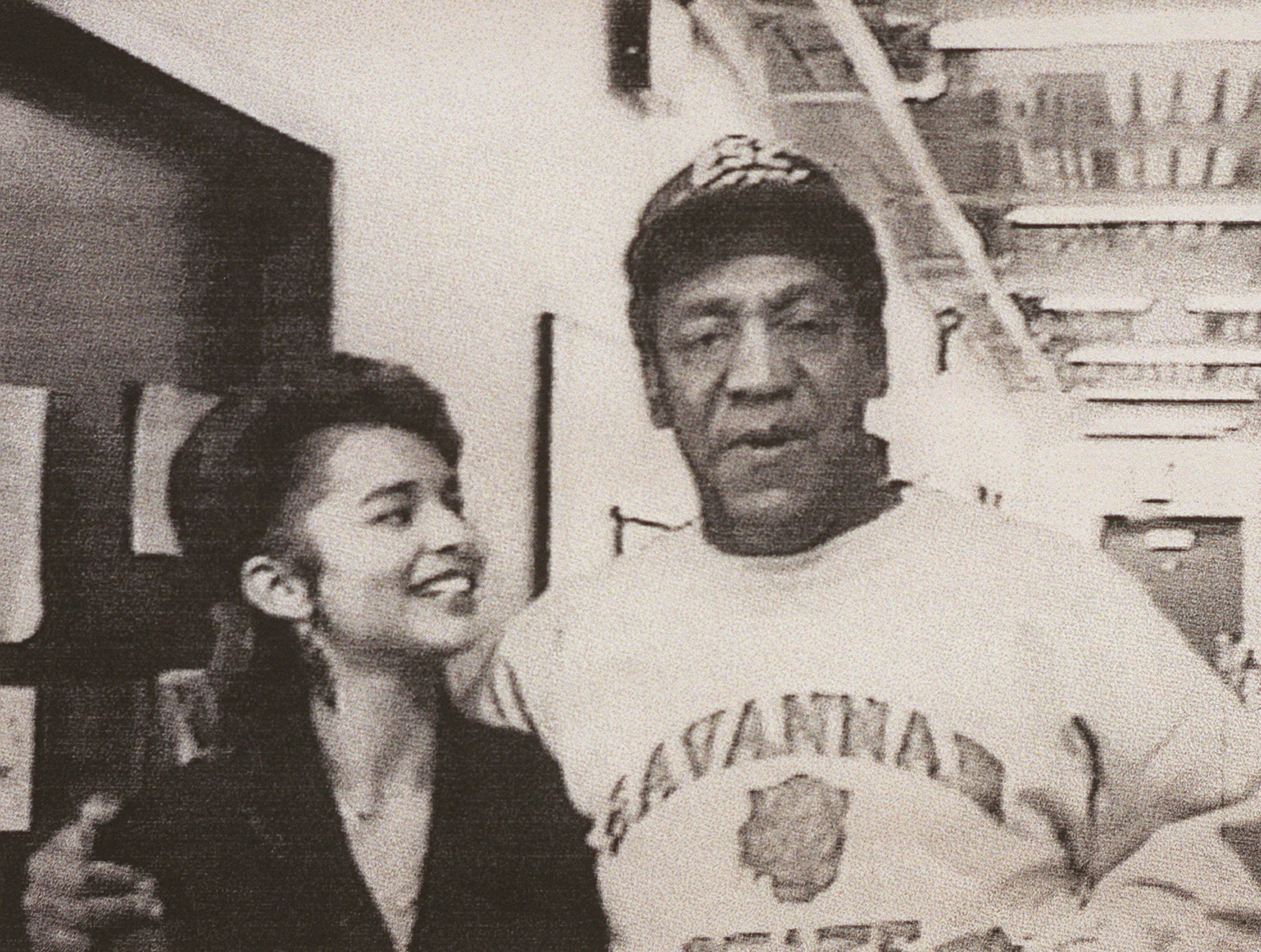 Autumn Jackson (left) was released from prison in June 1999 after a court overturned her conviction in the attempted extortion of $40 million from entertainer Bill Cosby. She had threatened to tell tabloids that she was his illegitimate daughter. Jackson was driven away from a minimum-security women's prison by her mother, Shawn Upshaw, who had an affair with the comedian in the 1970s. A DNA test showed that Cosby was not her father.