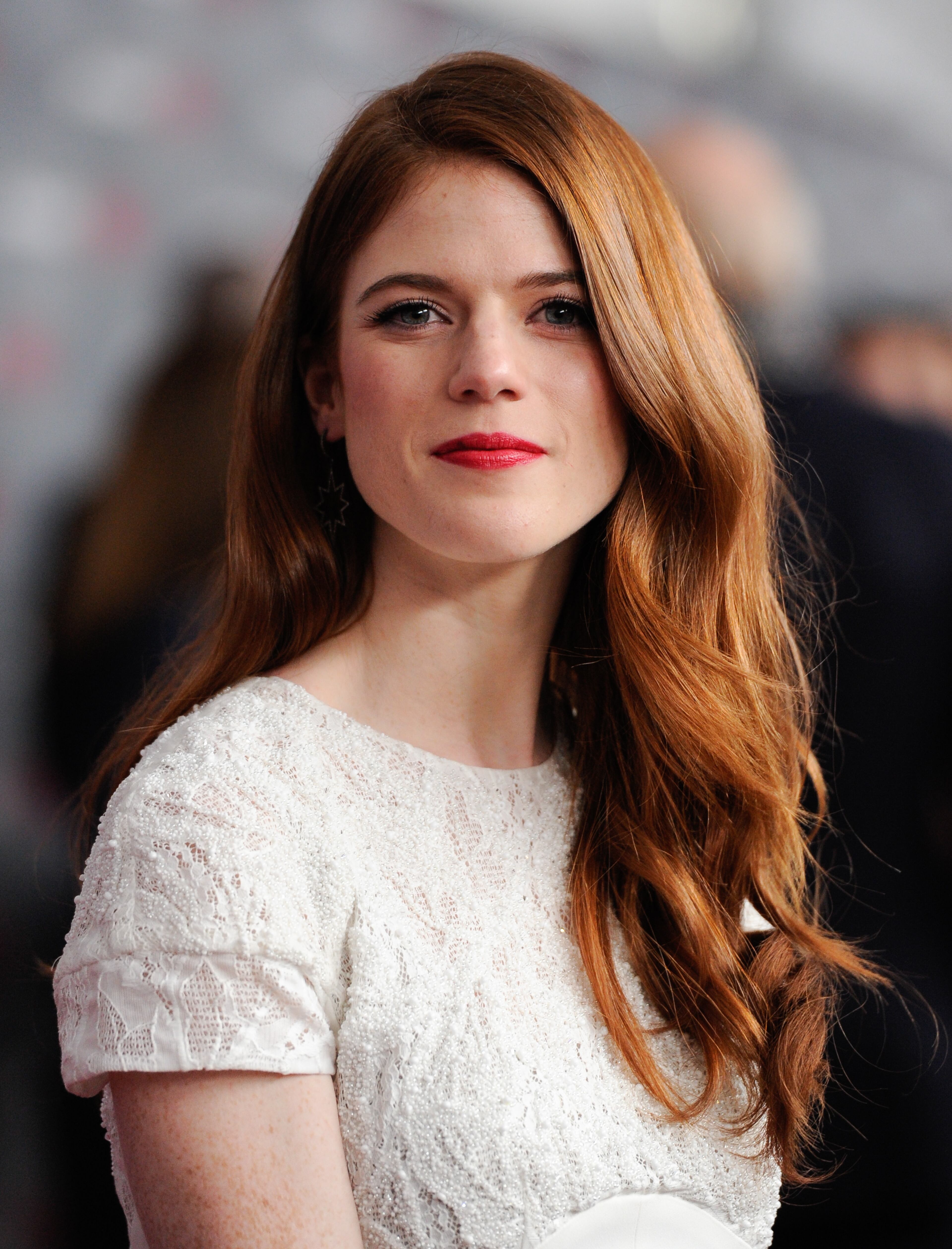 Actress Rose Leslie attends HBO's "Game of Thrones" fourth season premiere at Avery Fisher Hall on Tuesday, March 18, 2014 in New York. (Photo by Evan Agostini/Invision/AP)