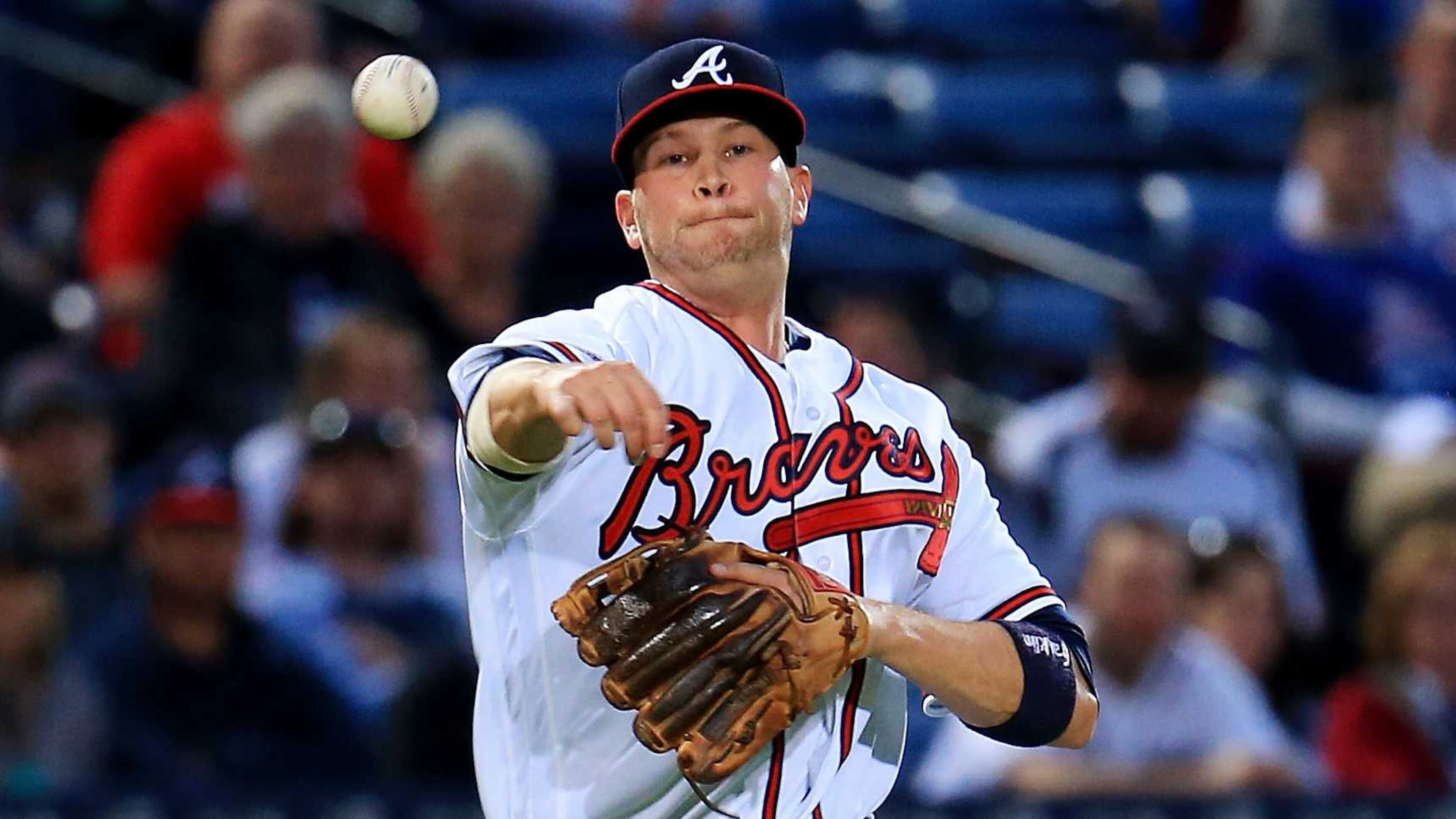 Infielder Reid Brignac pitched for the Gwinnett Braves Saturday night but did not fare well. Getty Images file photo