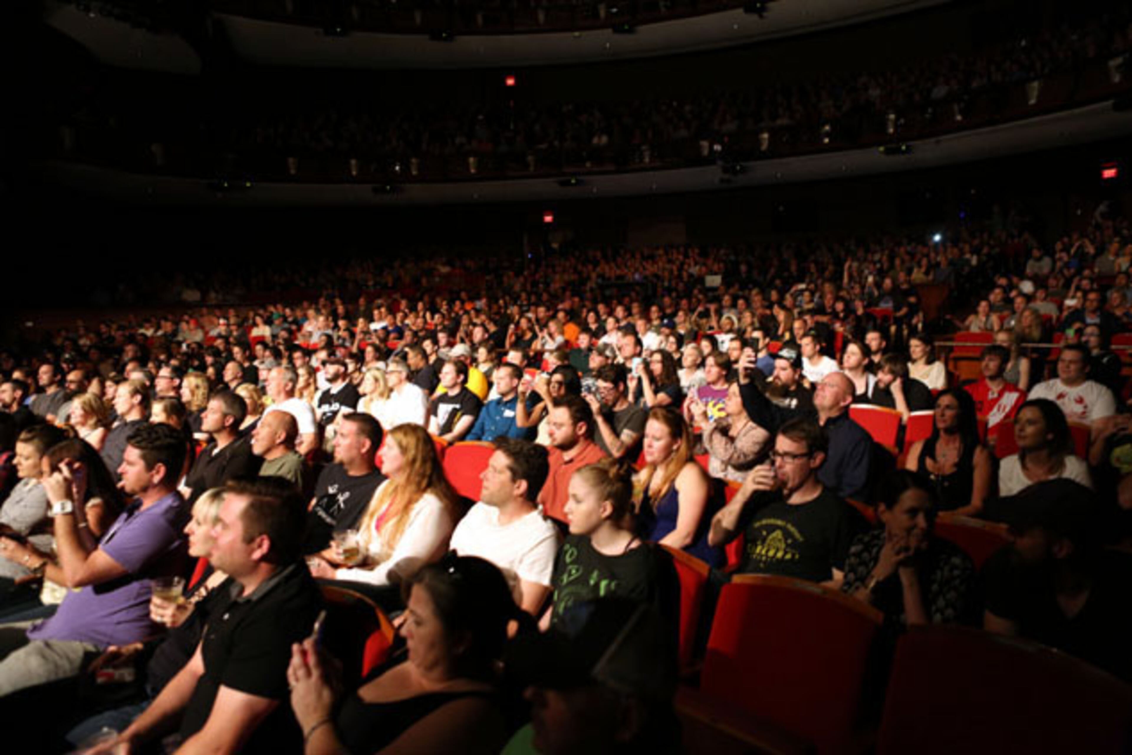 Billy Corgan and his Smashing Pumpkins played to a packed Cobb Energy Centre crowd Tuesday night, April 26, 2016; Liz Phair opened the show. Though the stage was set up for his touring band, which includes original Pumpkins drummer Jimmy Chamberlin, Corgan opened the show playing solo and acoustic for the first 3 songs, which is the time allotted for photographers. Robb Cohen Photography & Video /www.RobbsPhotos.com