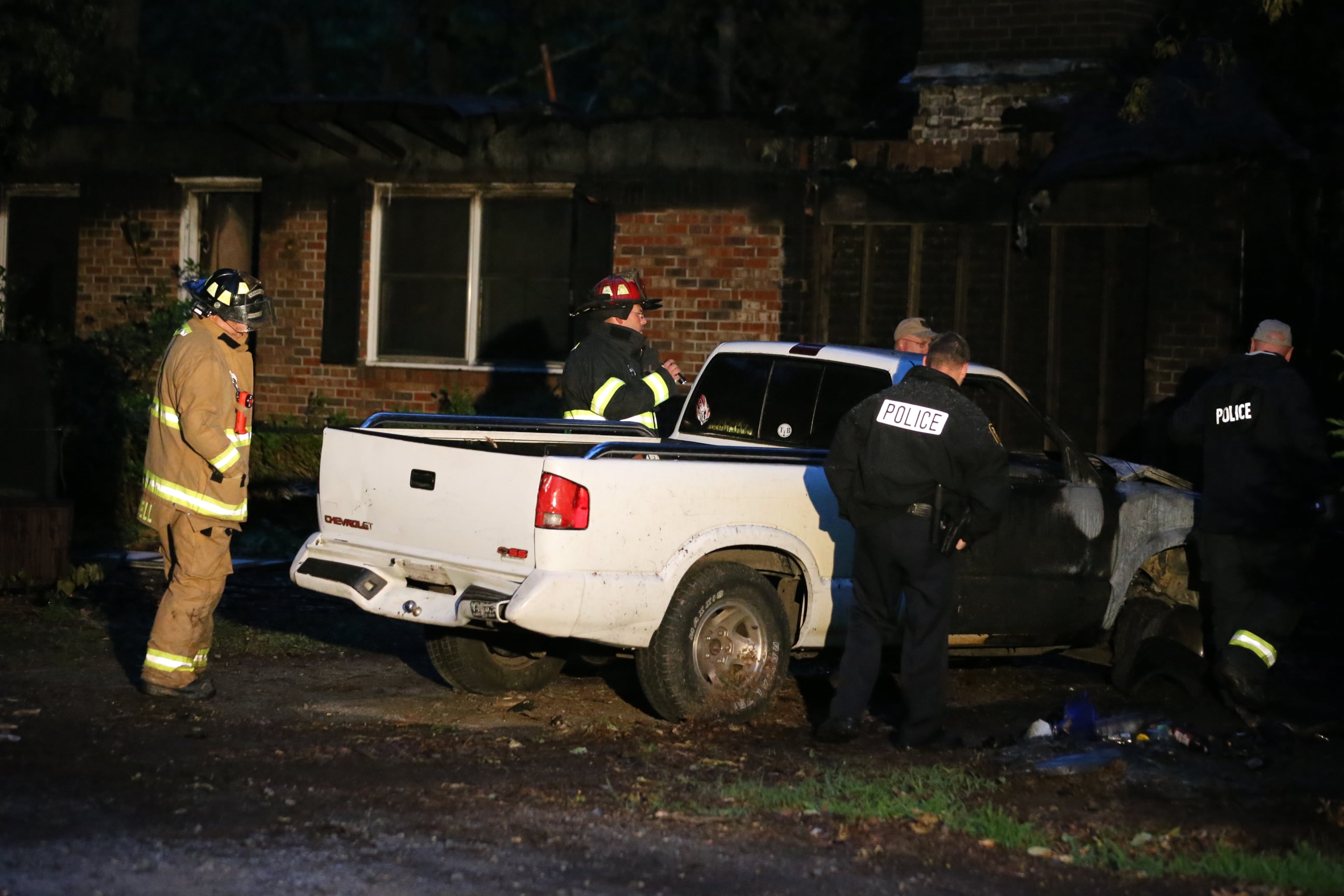 Two people died in a house fire Monday night in Walton County, authorities said. The blaze, which appeared to have started in a back right living area of the home, had engulfed the structure by the time firefighters arrived.