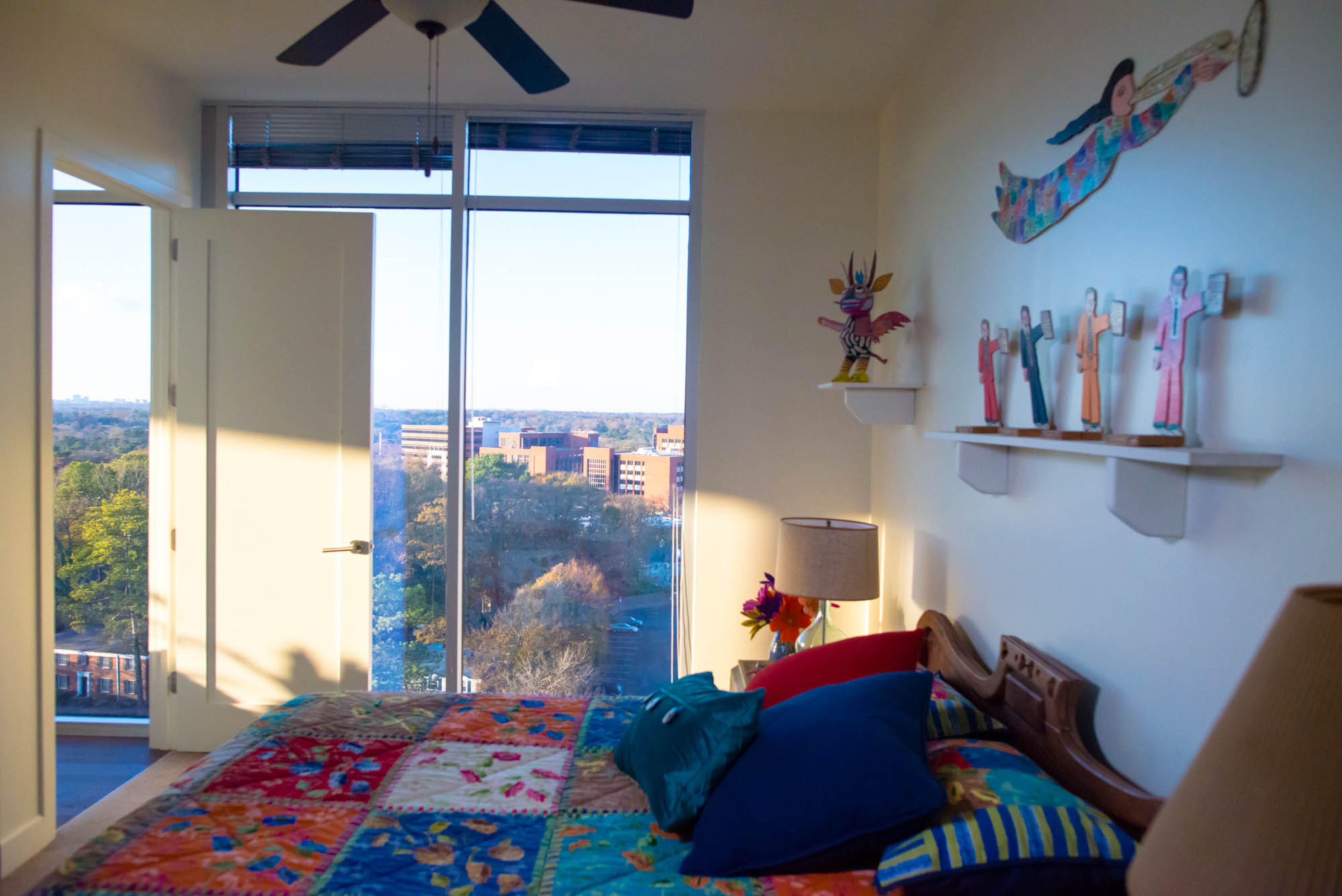 In the top right of this image is a statue that holds a lot of meaning for homeowners Ron and Pippa Seichrist. Ron was close friends with Maurice Sendak, the author of "Where The Wild Things Are." "When we saw this we both thought, 'That looks like a creature from Maurice Sendak's books,'" said Pippa. "They didn't want to sell it to us because it had a crack down the middle, but we didn't care. It was just so special." Text by Anna Logan/Fast Copy News Service.