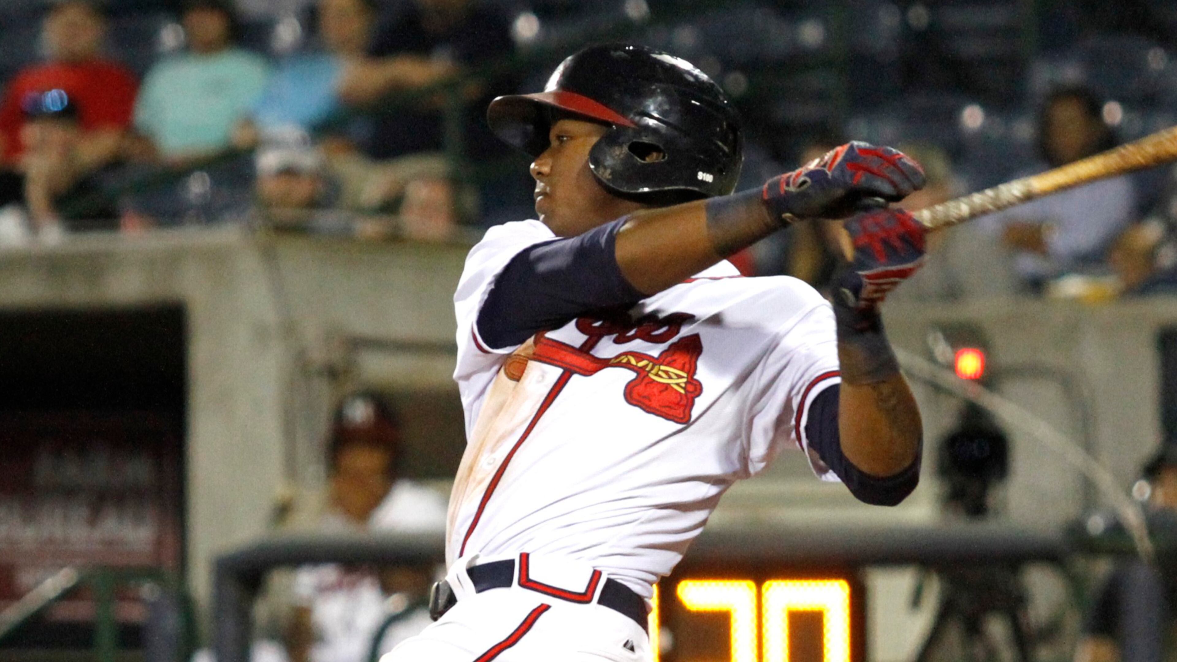 Ronald Acuna is hitting .325 in Triple-A. (Photo Ed Gardner, Mississippi Braves)