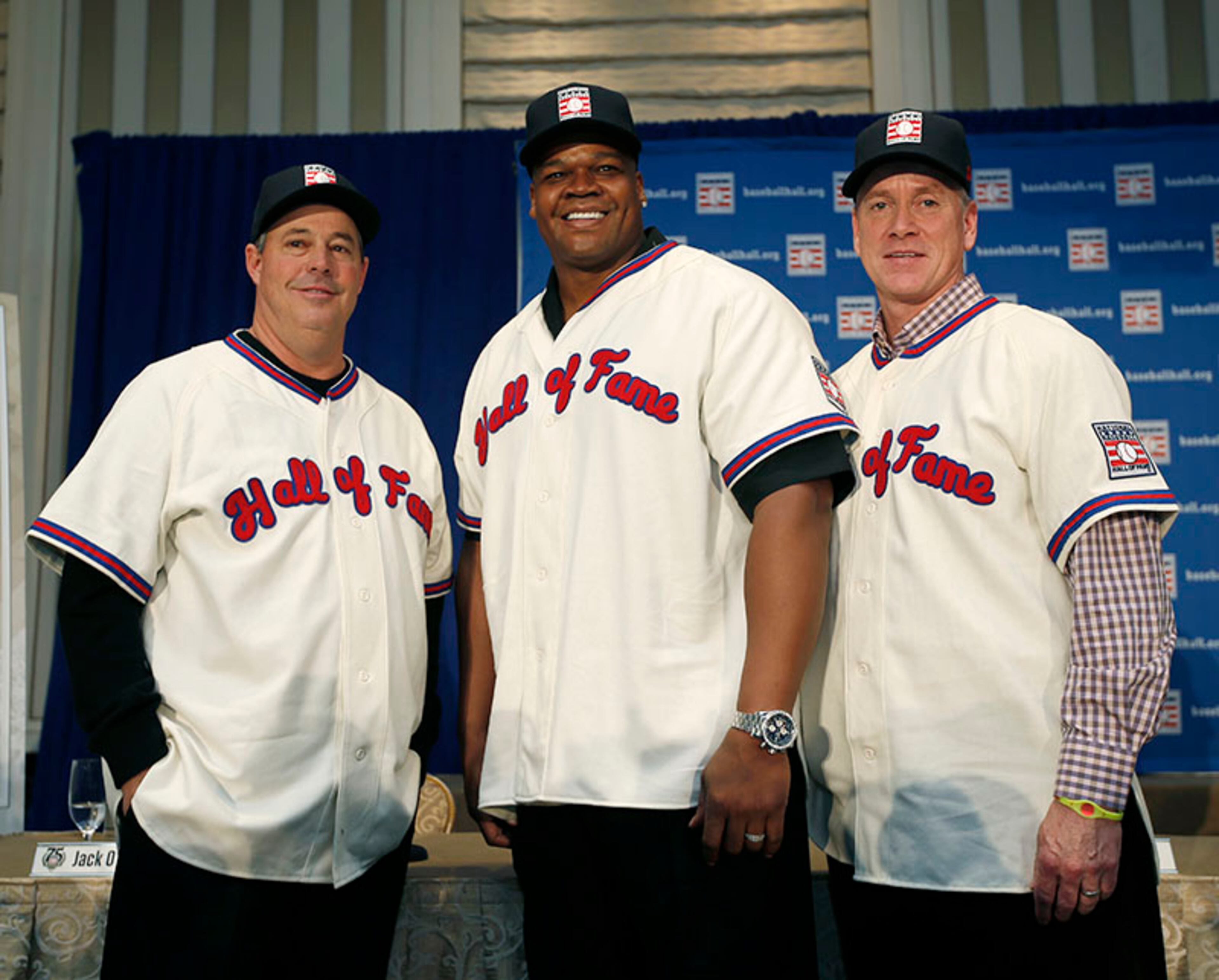 This was the first year since 1999 that the writers sent three players to Cooperstown.