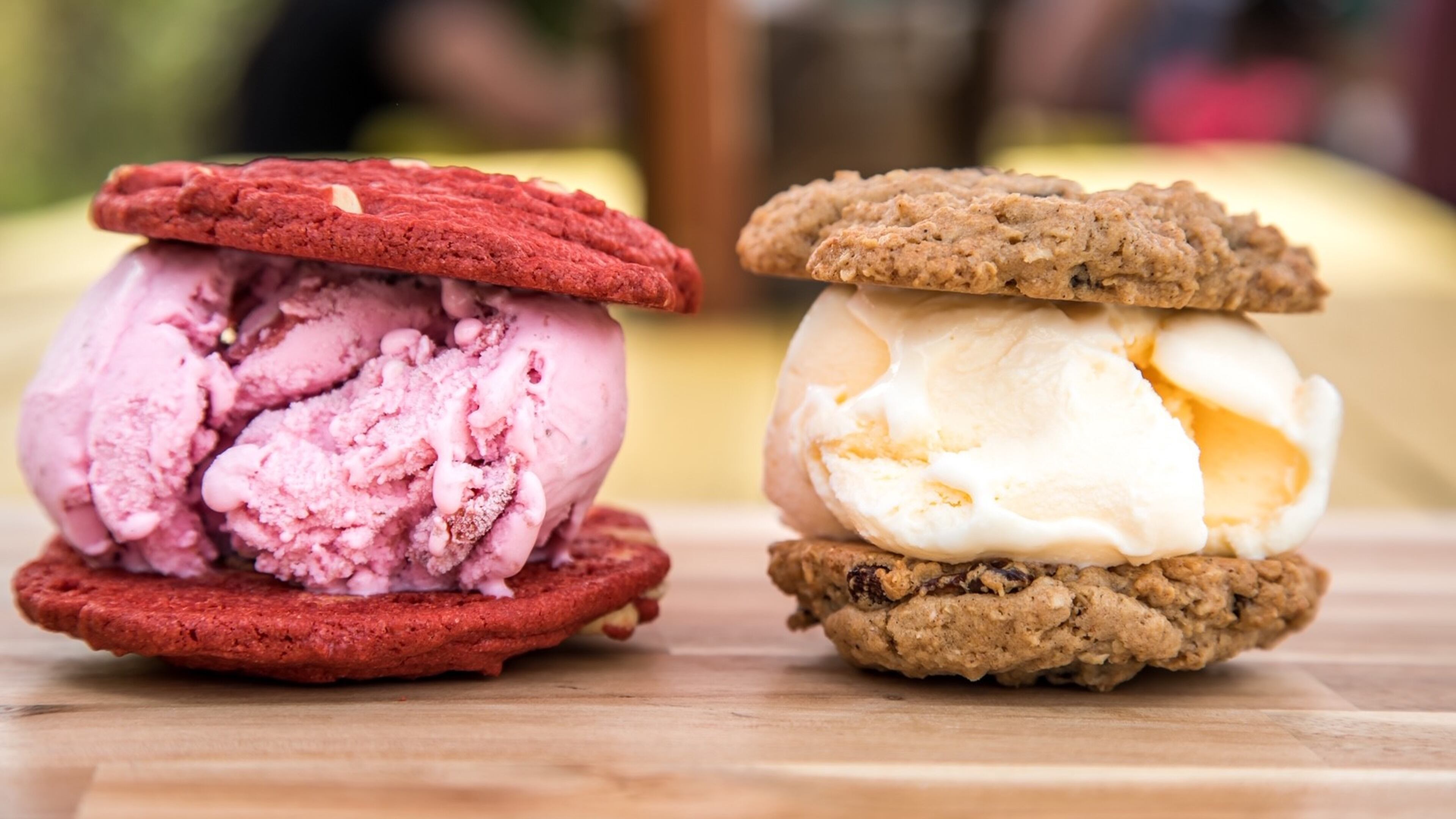 Ice cream sandwiches from Not As Famous Cookie Company. / Courtesy of Not As Famous Cookie Company