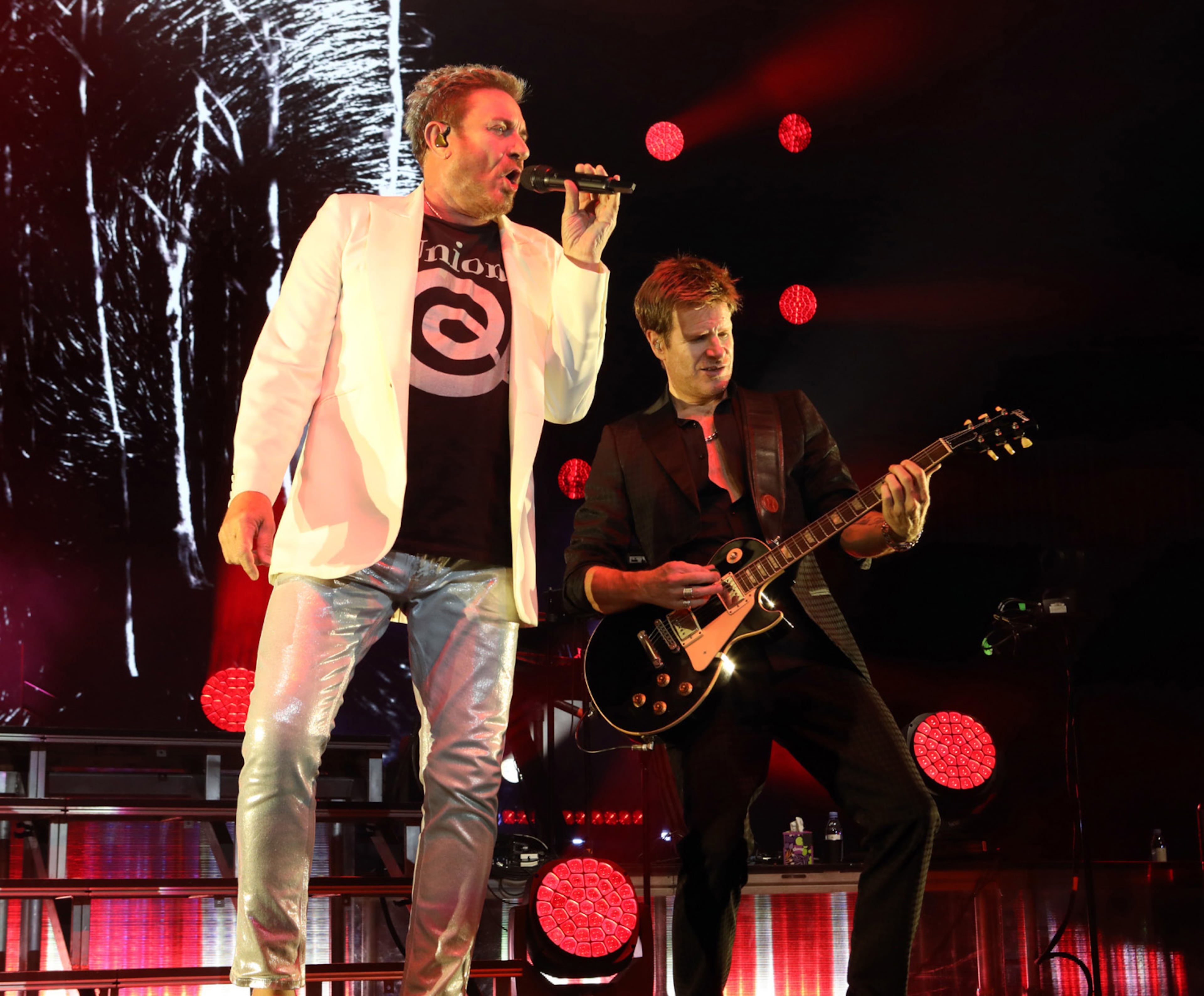 Duran Duran, Nile Rodgers & CHIC and Bastille Rocked State Farm Arena on Thursday, June 15, 2023 on Duran Duran's Future Past tour.
Robb Cohen for the Atlanta Journal-Constitution
