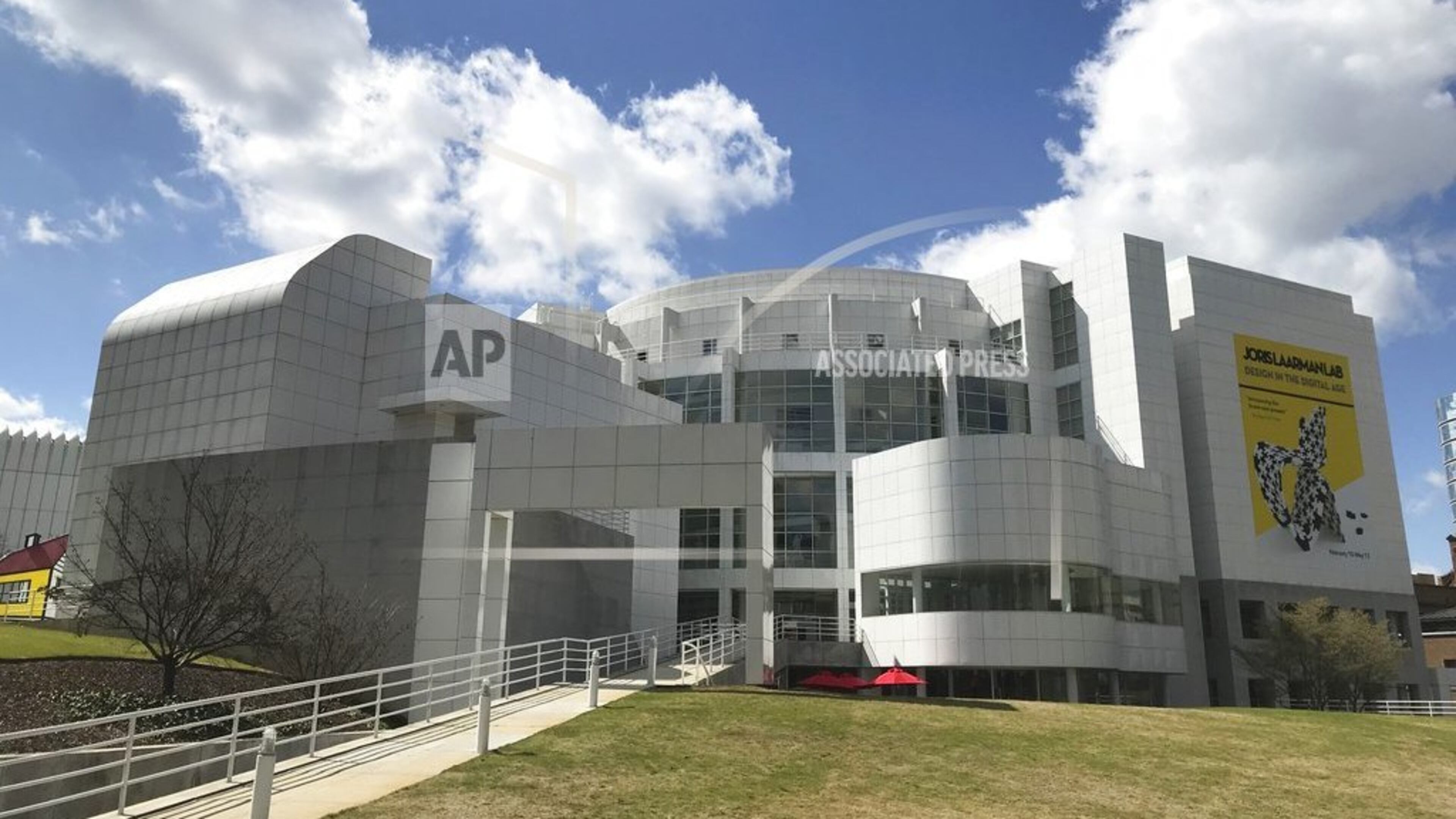 This undated image provided by Georgia Tourism shows the High Museum of Art in Atlanta. Scenes from the movie "Black Panther" depicting the fictional Museum of Great Britain were filmed at the High. A number of other scenes from the movie were shot in Atlanta and elsewhere in Georgia, according to Georgia Tourism. (Roland Alonzi/Georgia Tourism via AP)