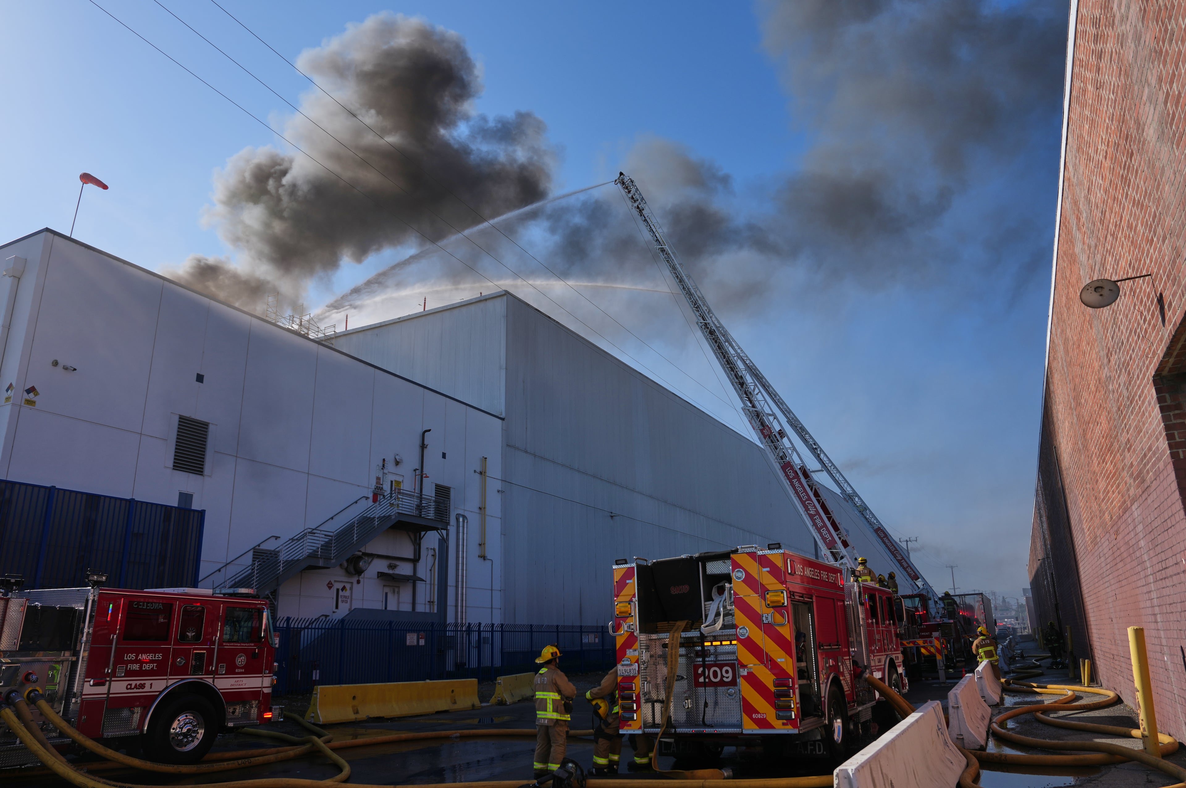 California Warehouse Fire
