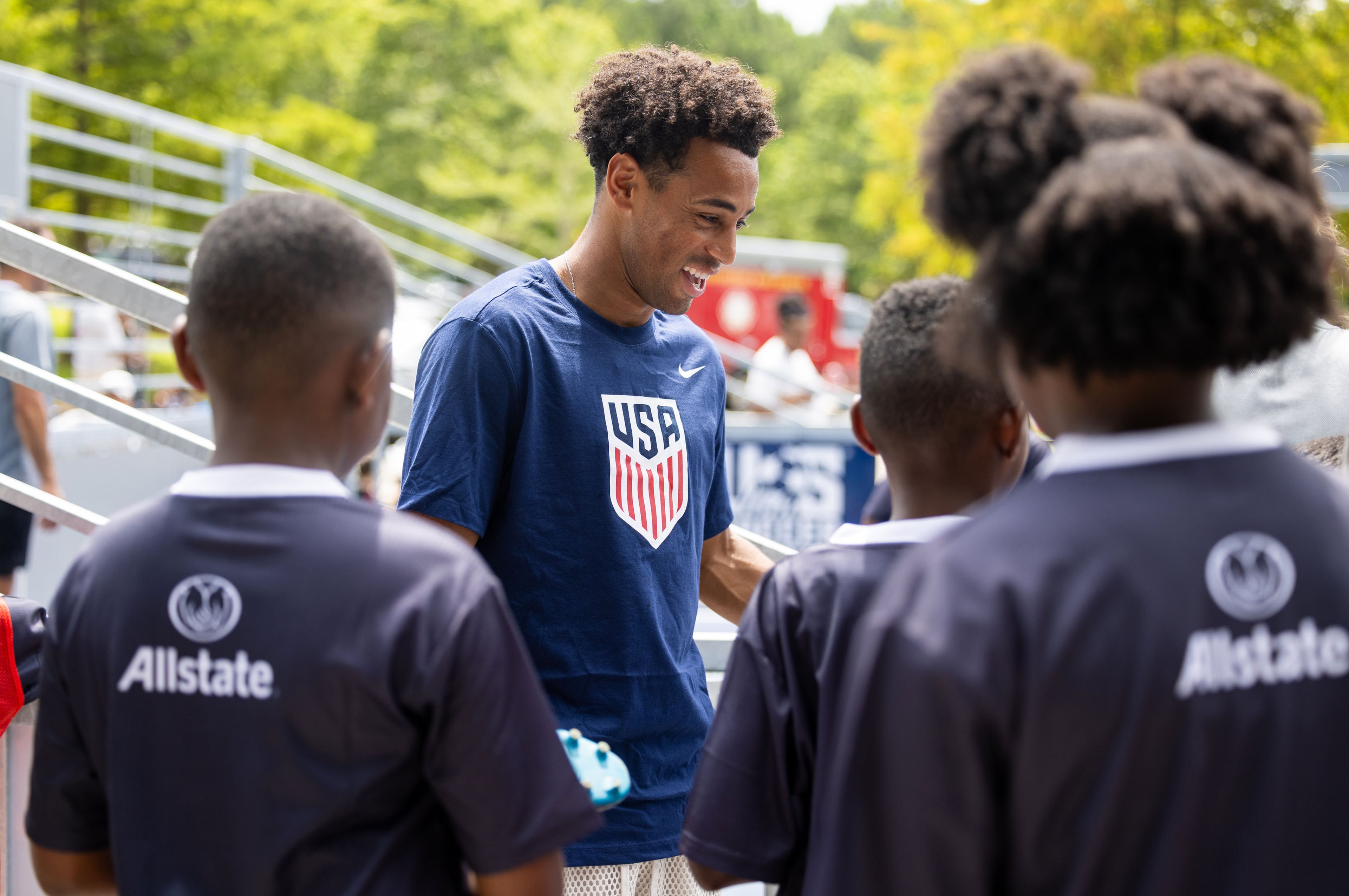 South Fulton mini-pitch Tyler Adams