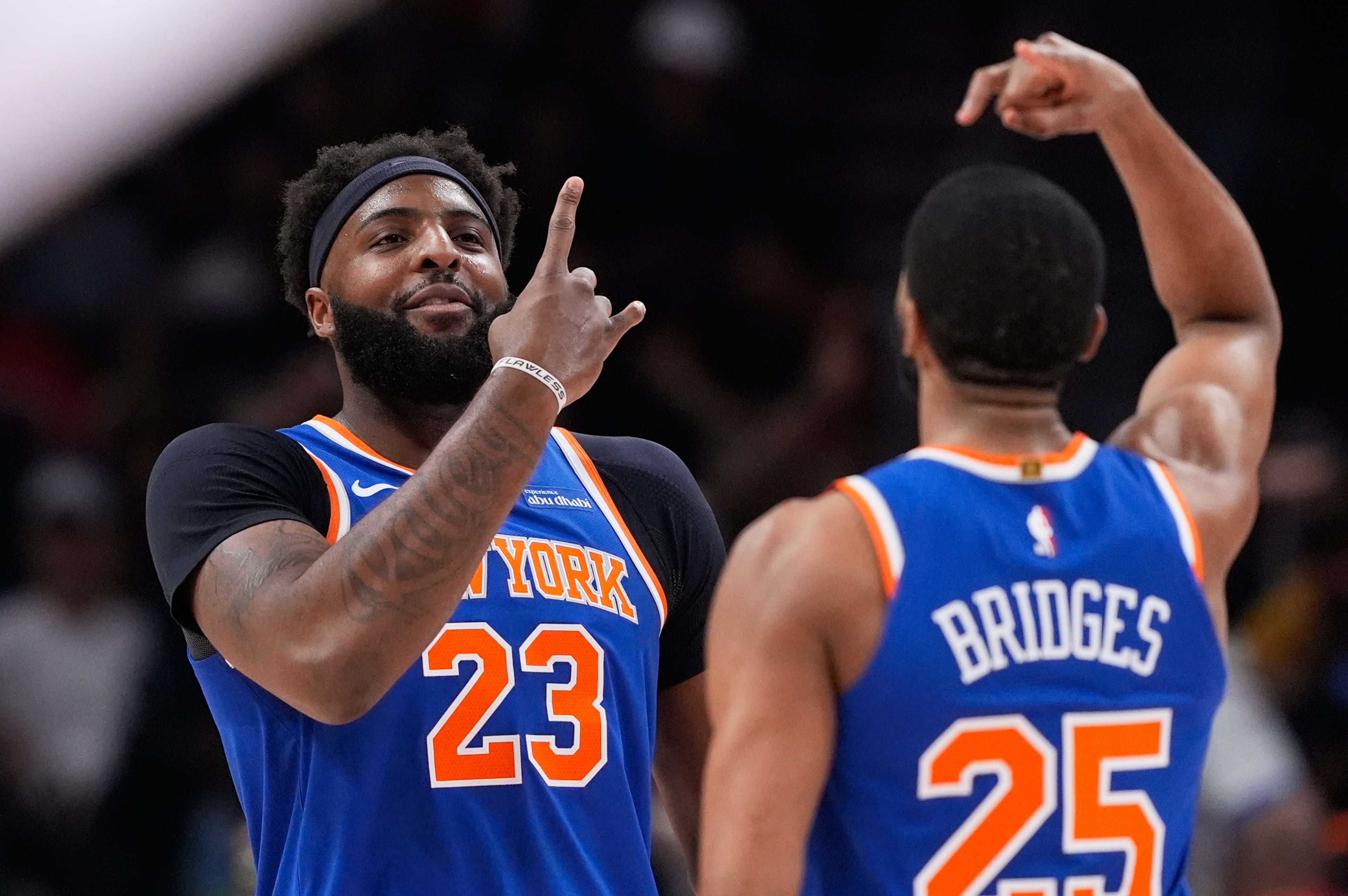 Knicks Hawks Basketball