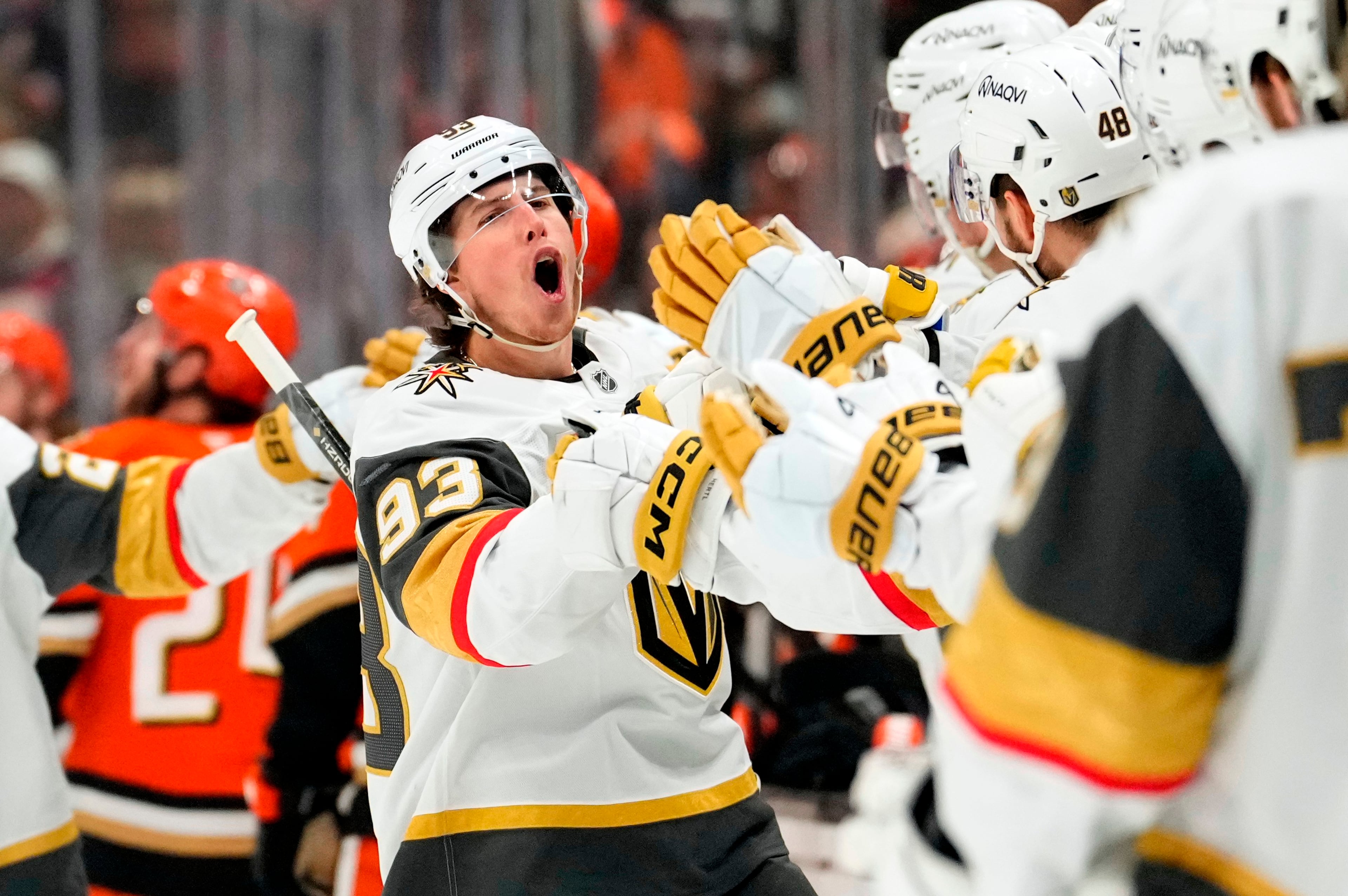 Golden Knights Ducks Hockey