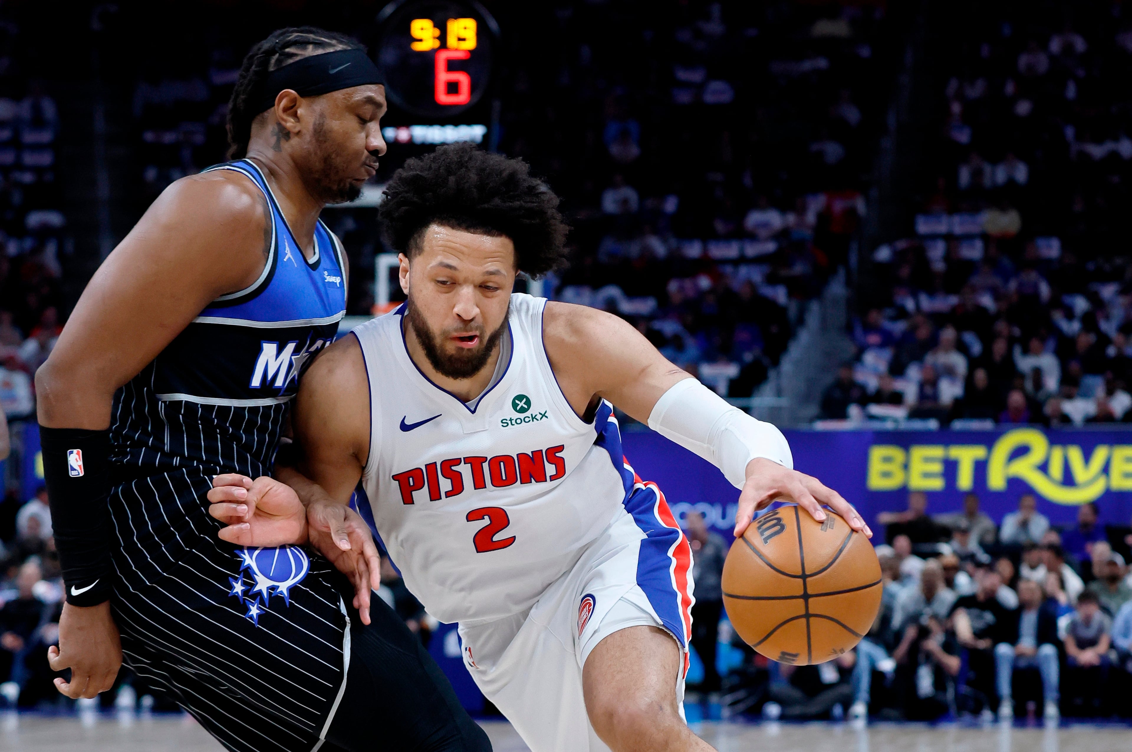 Magic Pistons Basketball