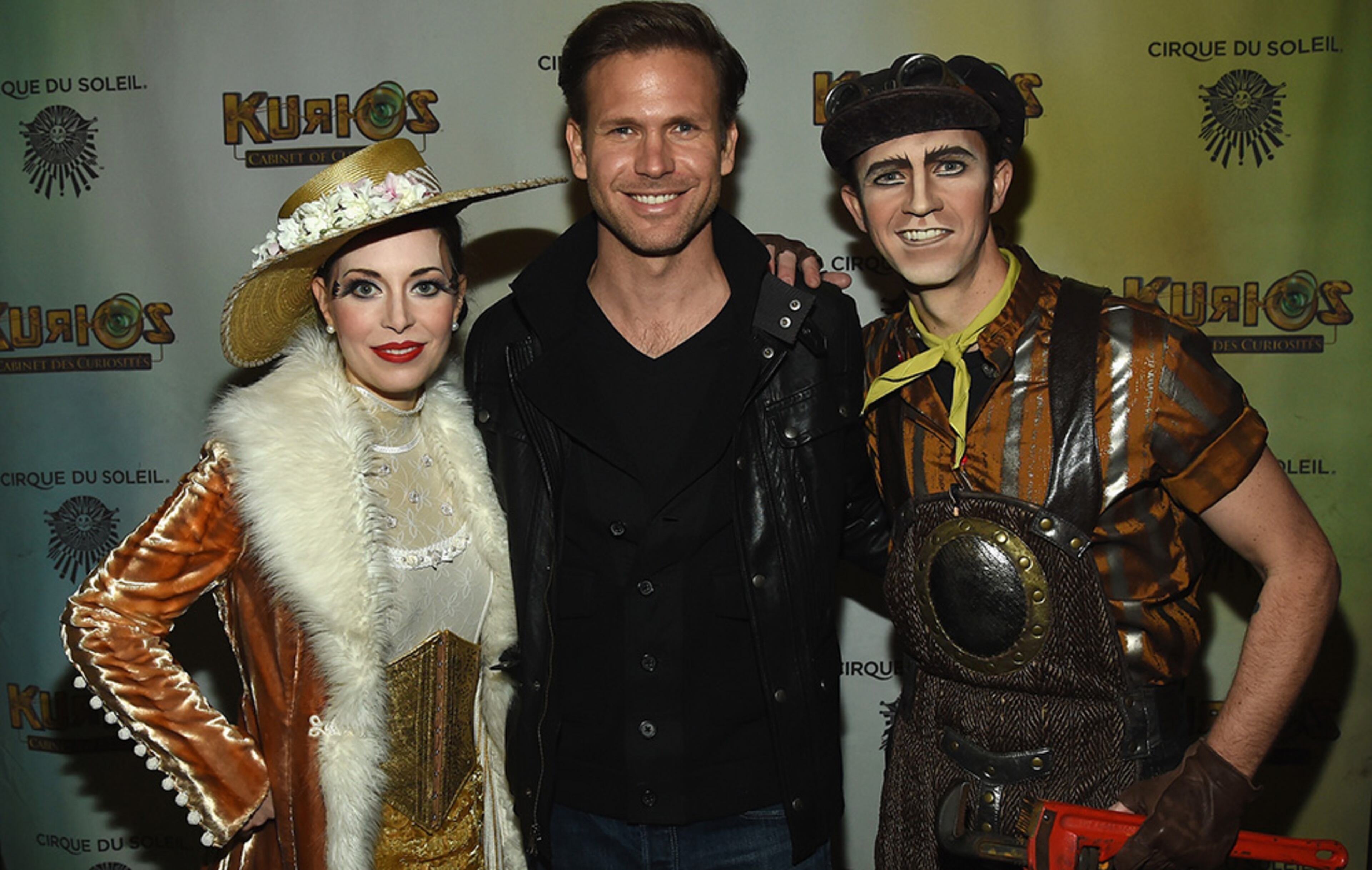 "Vampire Diaries" star Matt Davis joins Cirque performers during the Atlanta Premiere Of Cirque du Soleil's Kurios - Cabinet Of Curiosities Thursday, March 3, 2016 in Atlanta. The show runs through May 8 at Atlantic Station.