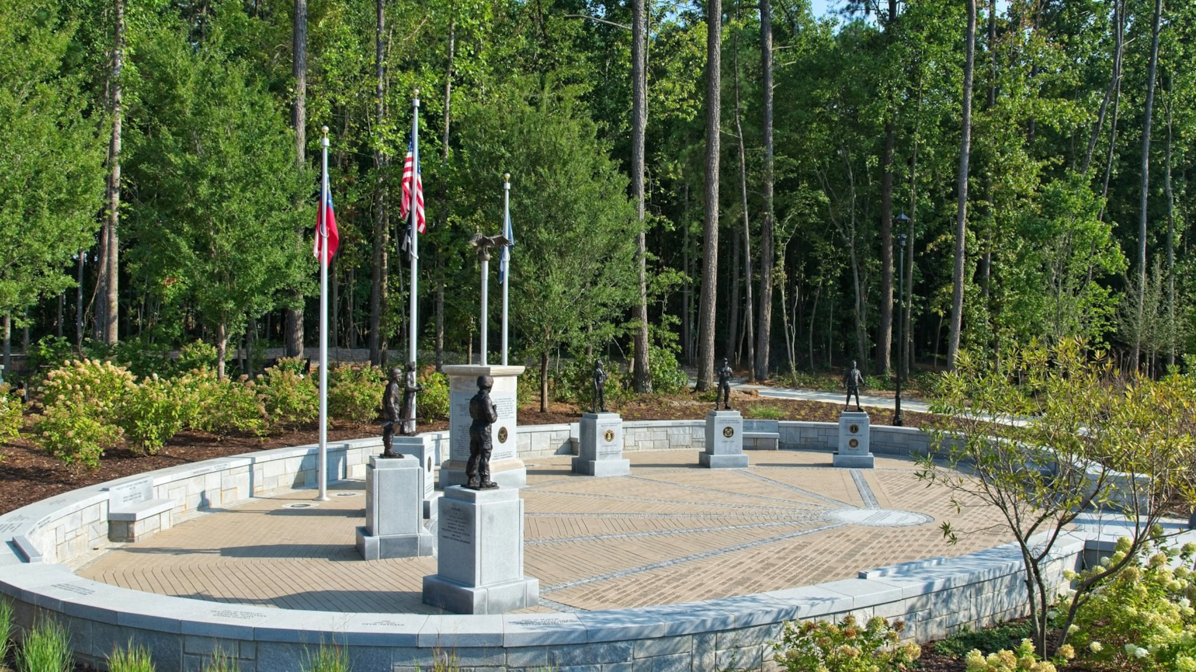 The Peachtree Corners Veterans Monument Association is taking orders now for brick pavers to be installed in the spring. (Courtesy Peachtree Corners Veterans Monument Association)