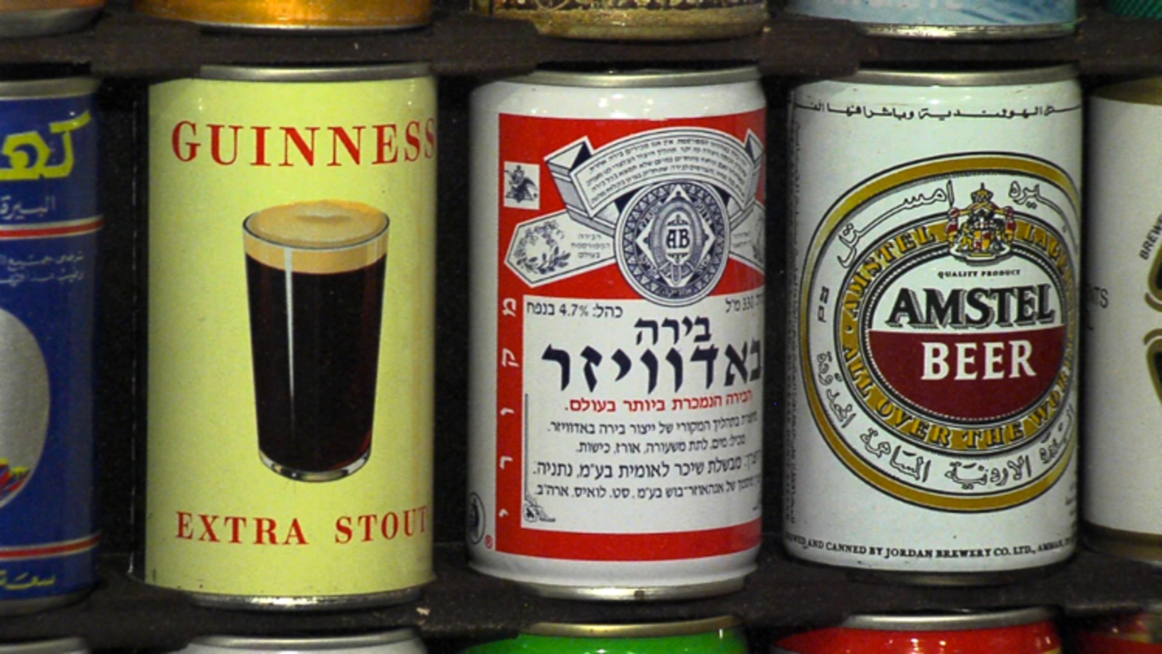 David Goett has been collecting rare beer cans since he was in college in the 1970's, and now his 6000 beer can collection is on display at the First Street Alehouse in Livermore.